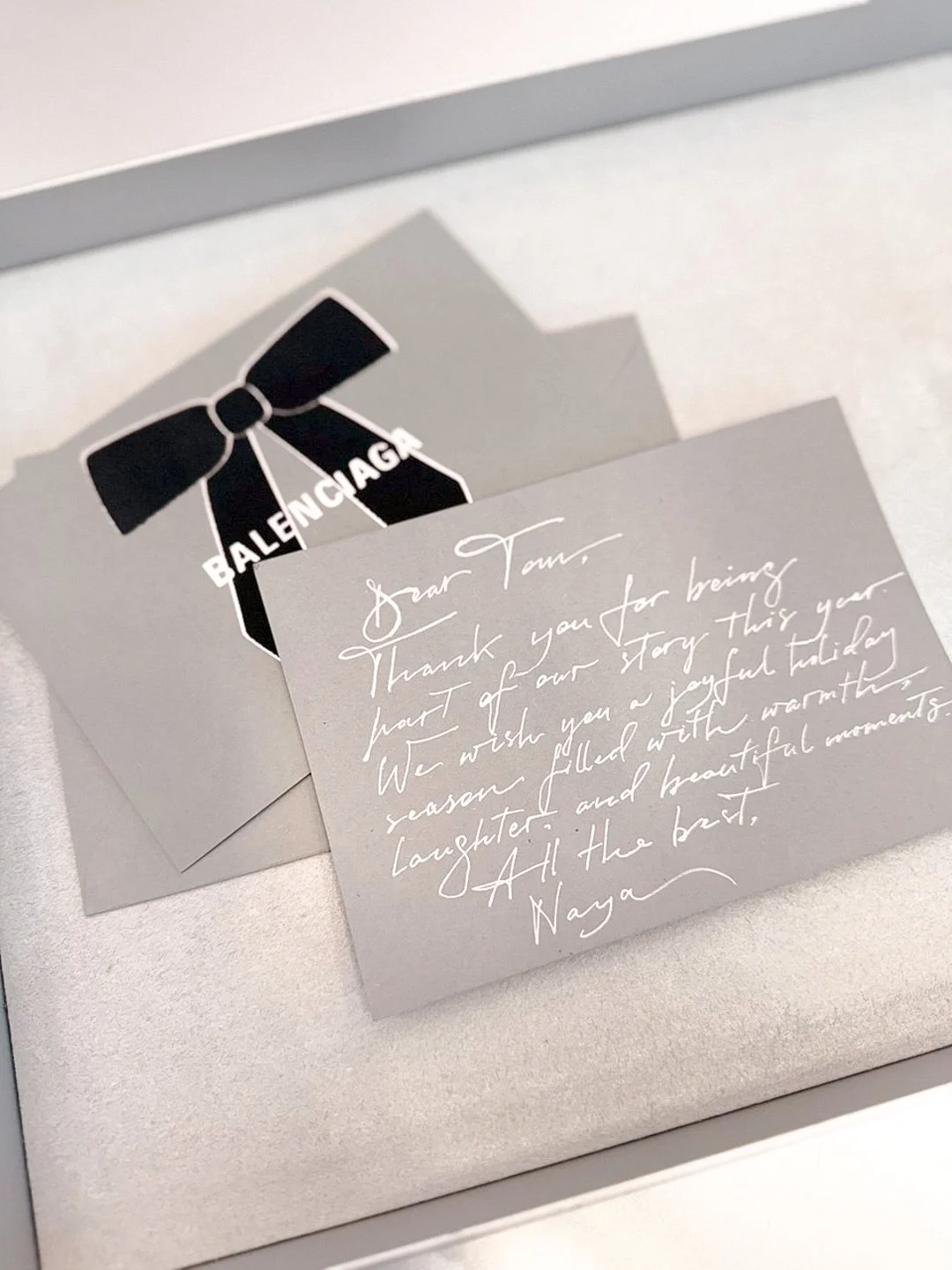 Holiday Cards for Balenciaga | Toronto Yorkdale & Yorkville
