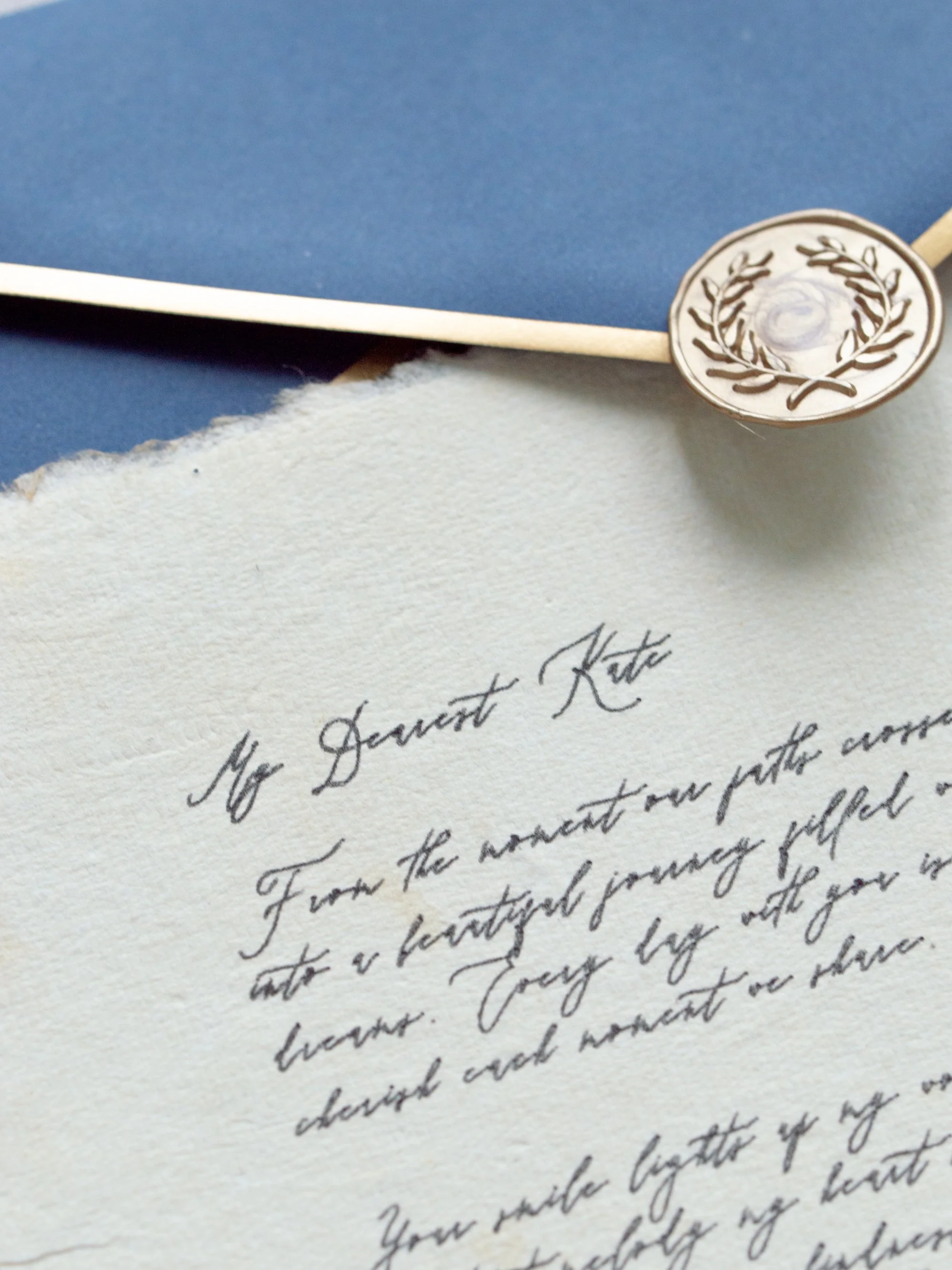 Custom Handwritten Anniversary Letter Keepsake