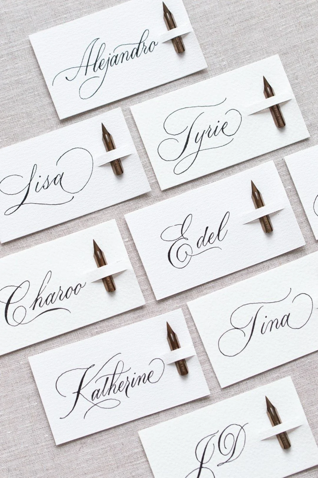 Place Cards for Workshop
