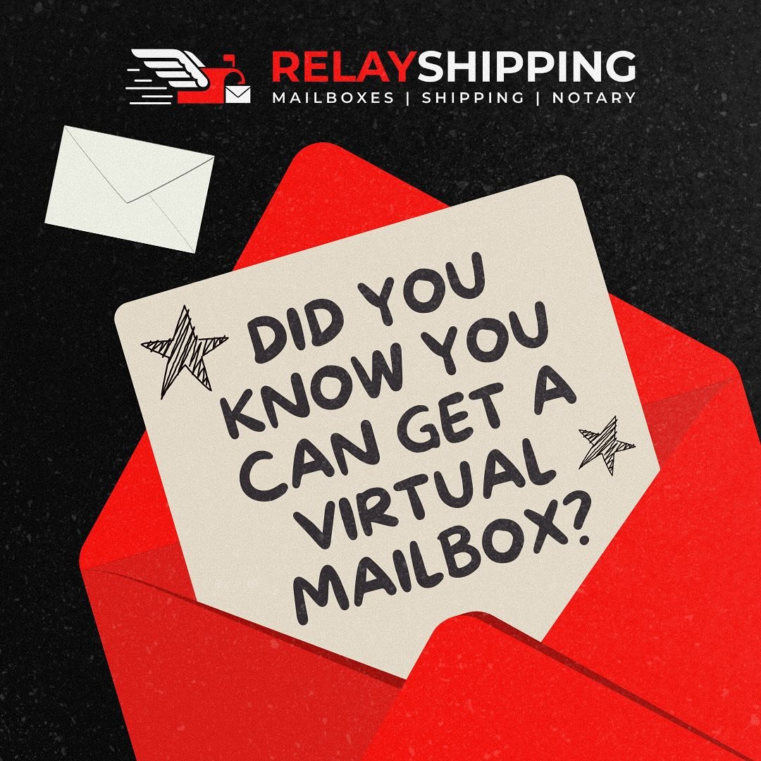 Did you know you can get a virtual mailbox? 📬 #virtualmailbox #relayshipping