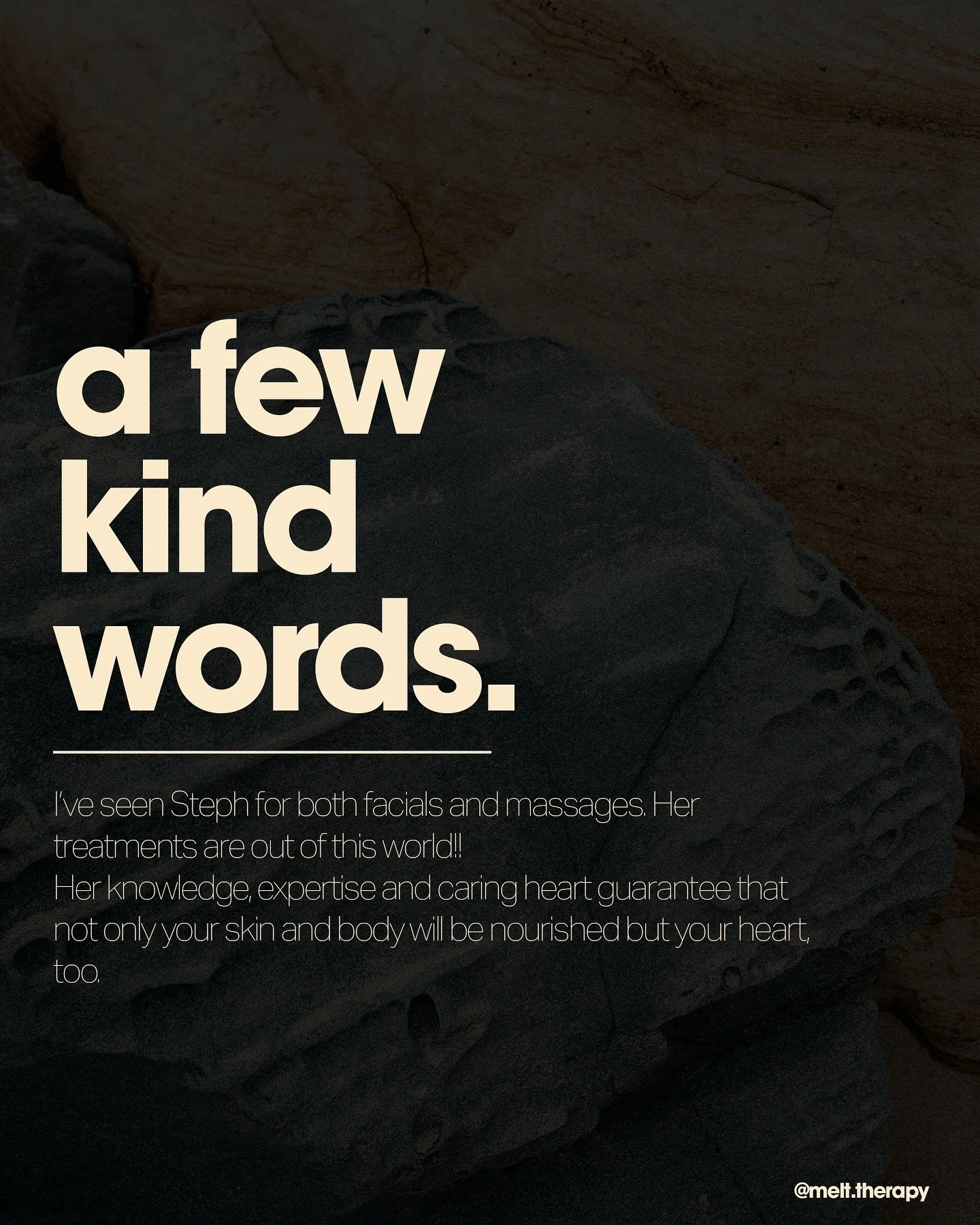 No matter the treatment, it will always come back to your heart ❤️ 

Grateful for each of you and your gorgeous reviews.