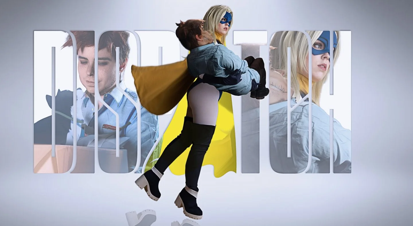 I had the honor to photograph @bakaneki_price to edit this piece with the amazing @octobercosplay as Blond Blazer!

📸 @wavekick.art for blonde blazer photograph

It&lsquo;s been a while since i did composites and i think after all this time i still 