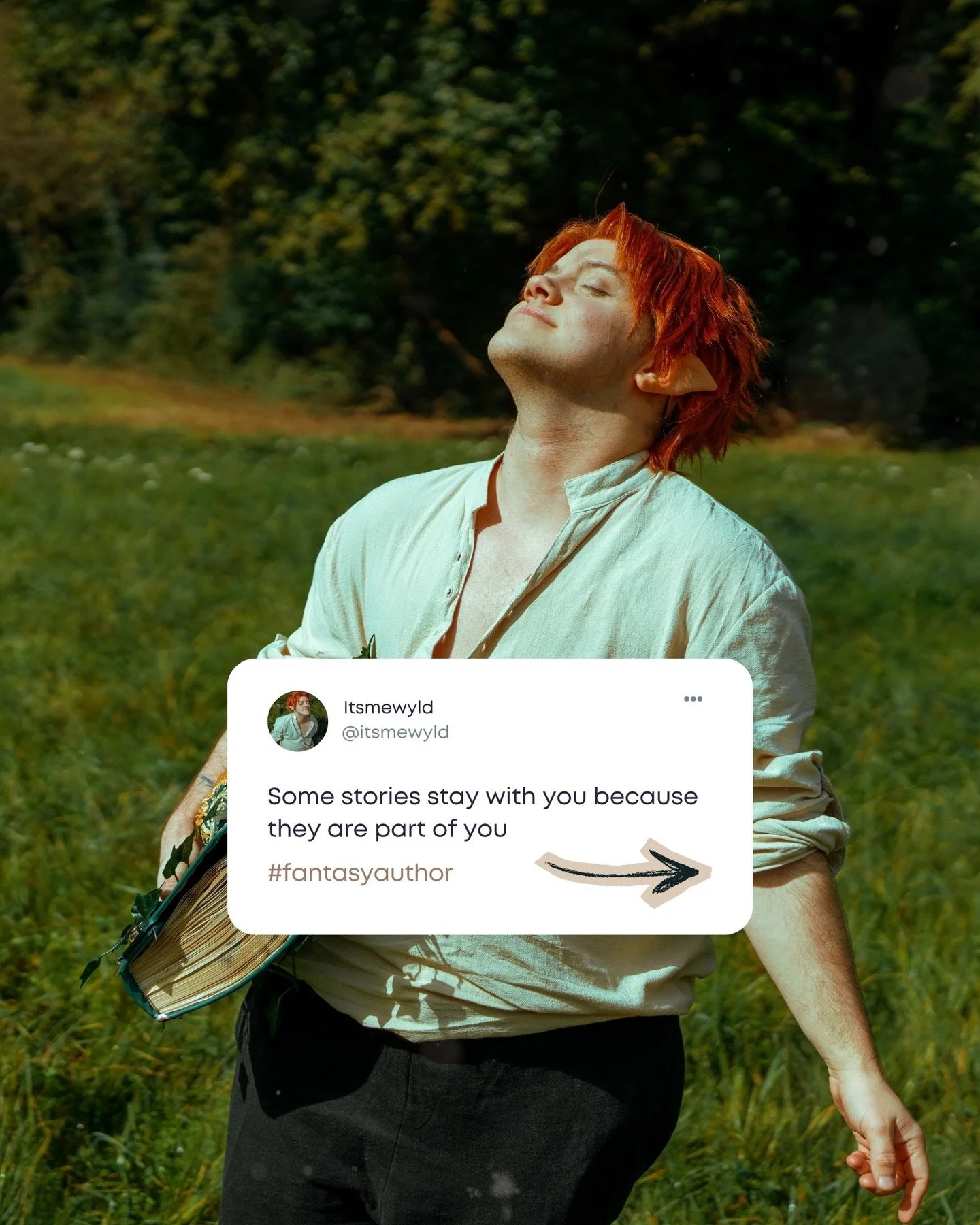 🇩🇪Als ein fantasy autor merke ich oft bei meinen charakteren wie ich eigene pers&ouml;nliche geschichten in sie einwebe. 

🫠manchmal sogar sehr unbewusst. 

✨Es ist immer wieder spannend zu sehen - wie ich selbst auch durch meine charaktere und ge