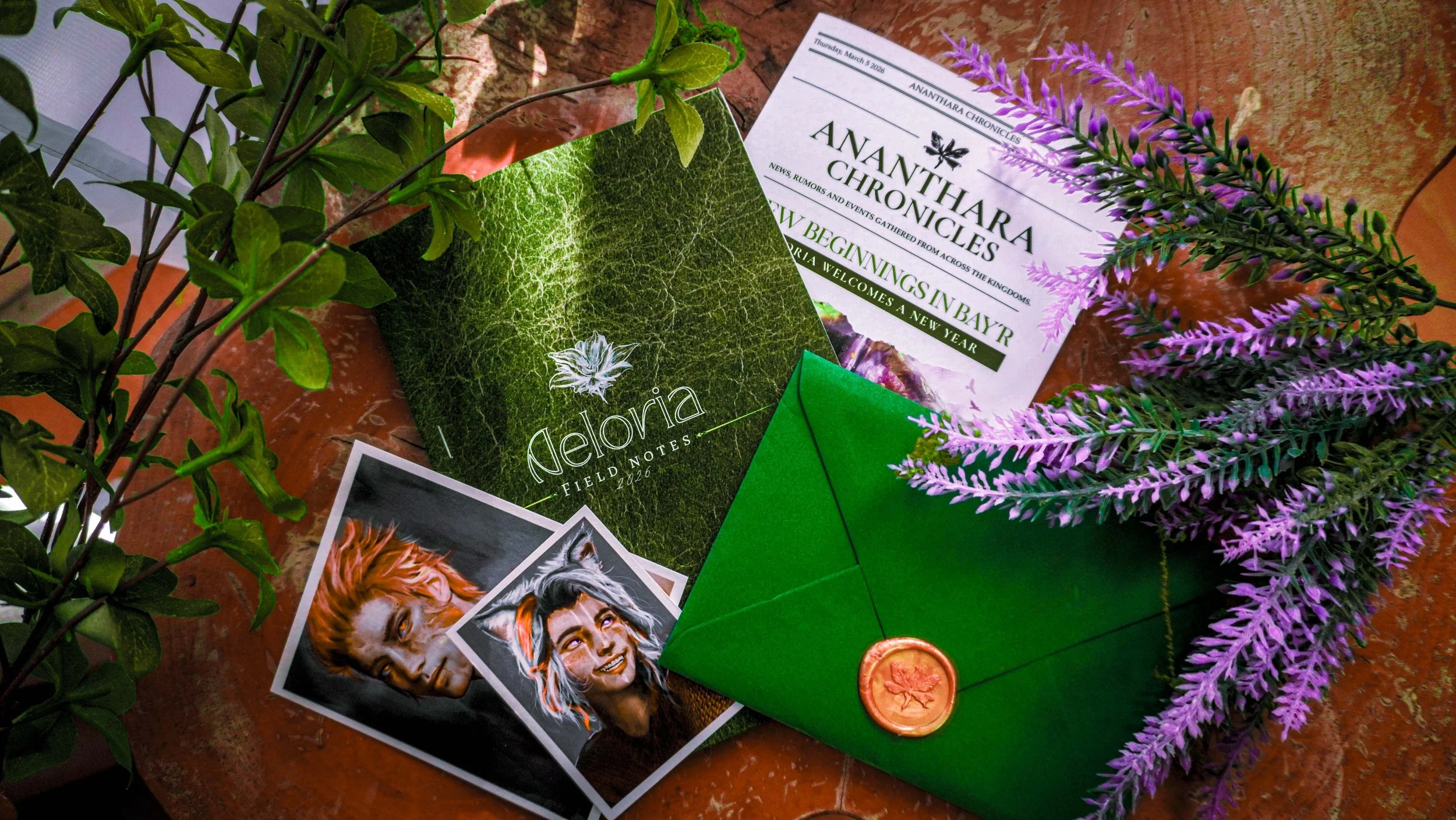 Fantasy Snail Mail Club Issue - April 2026