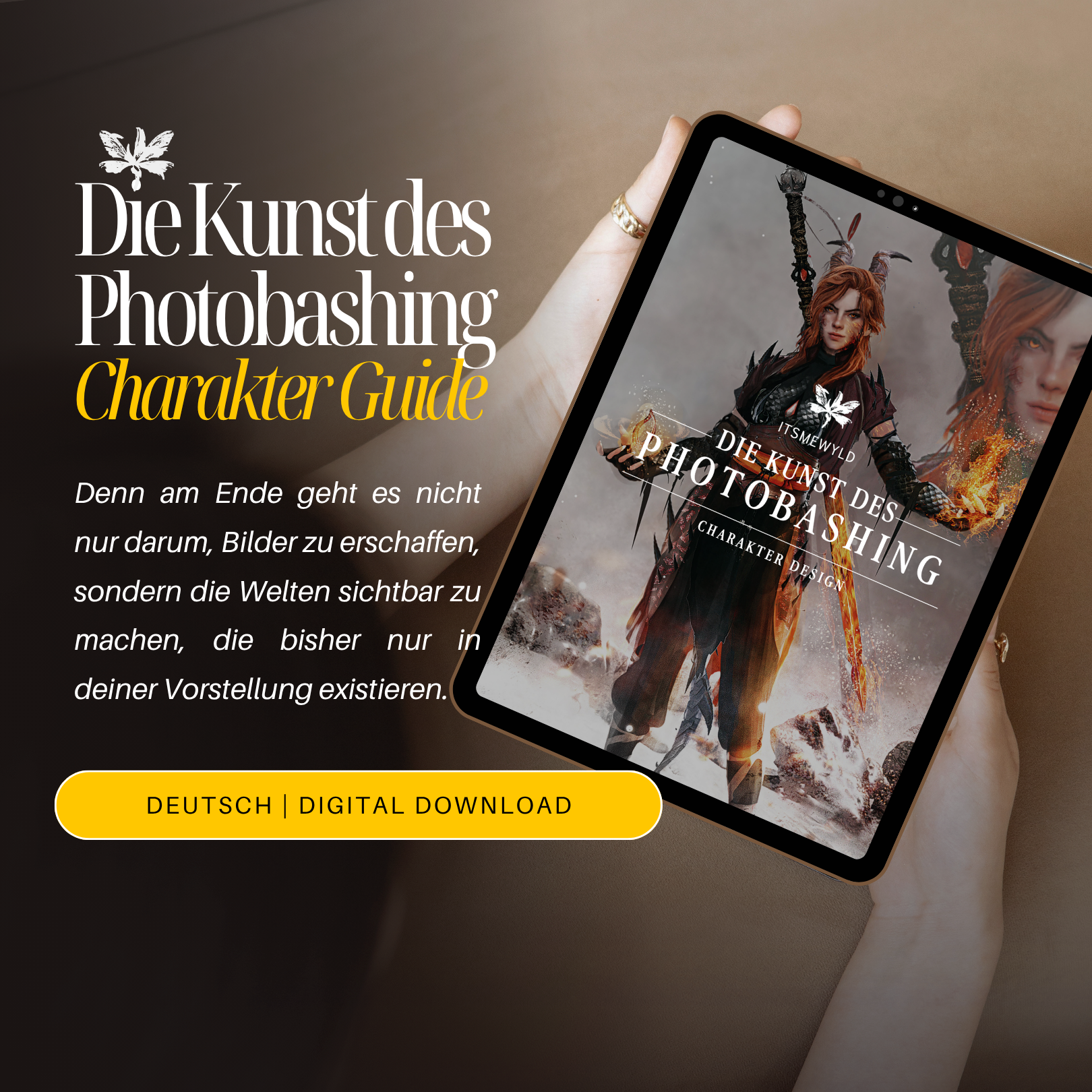 Die Kunst des Photobashing – Charakter Design | Deutsch Guide | Instant Download