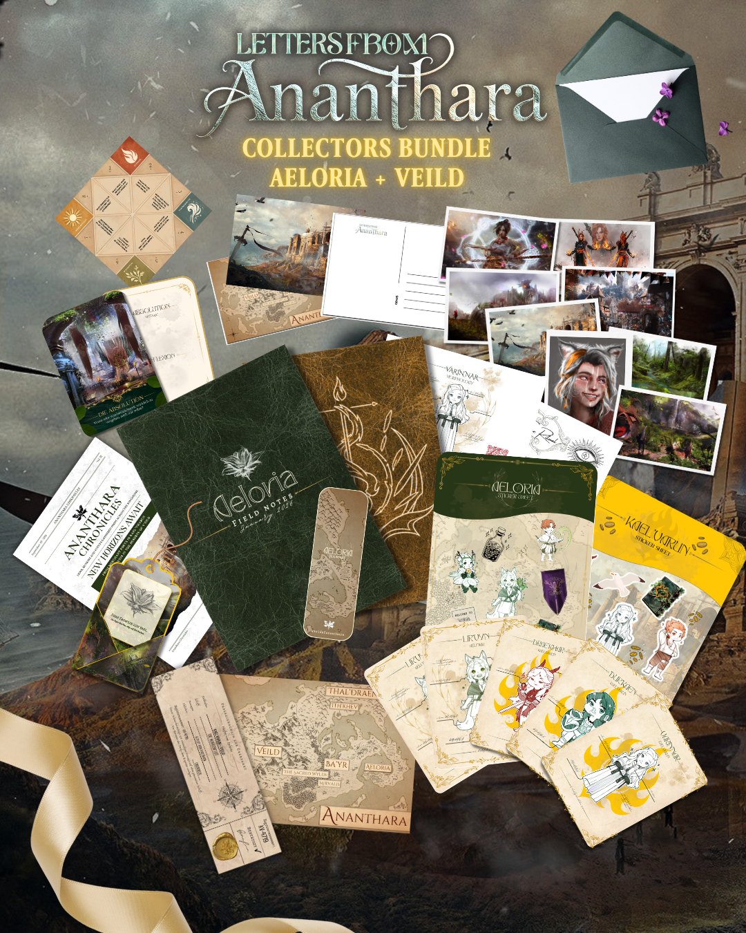 Fantasy Snail Mail Club - 6 Month Membership