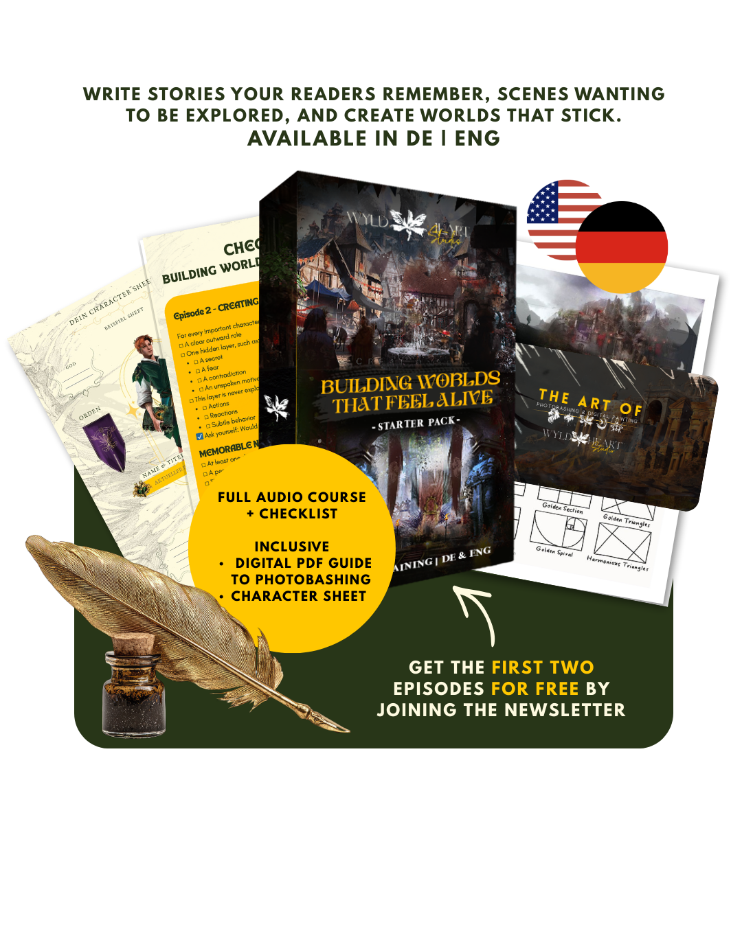 Building Worlds that Feel Alive - Starter Pack | GER & ENG