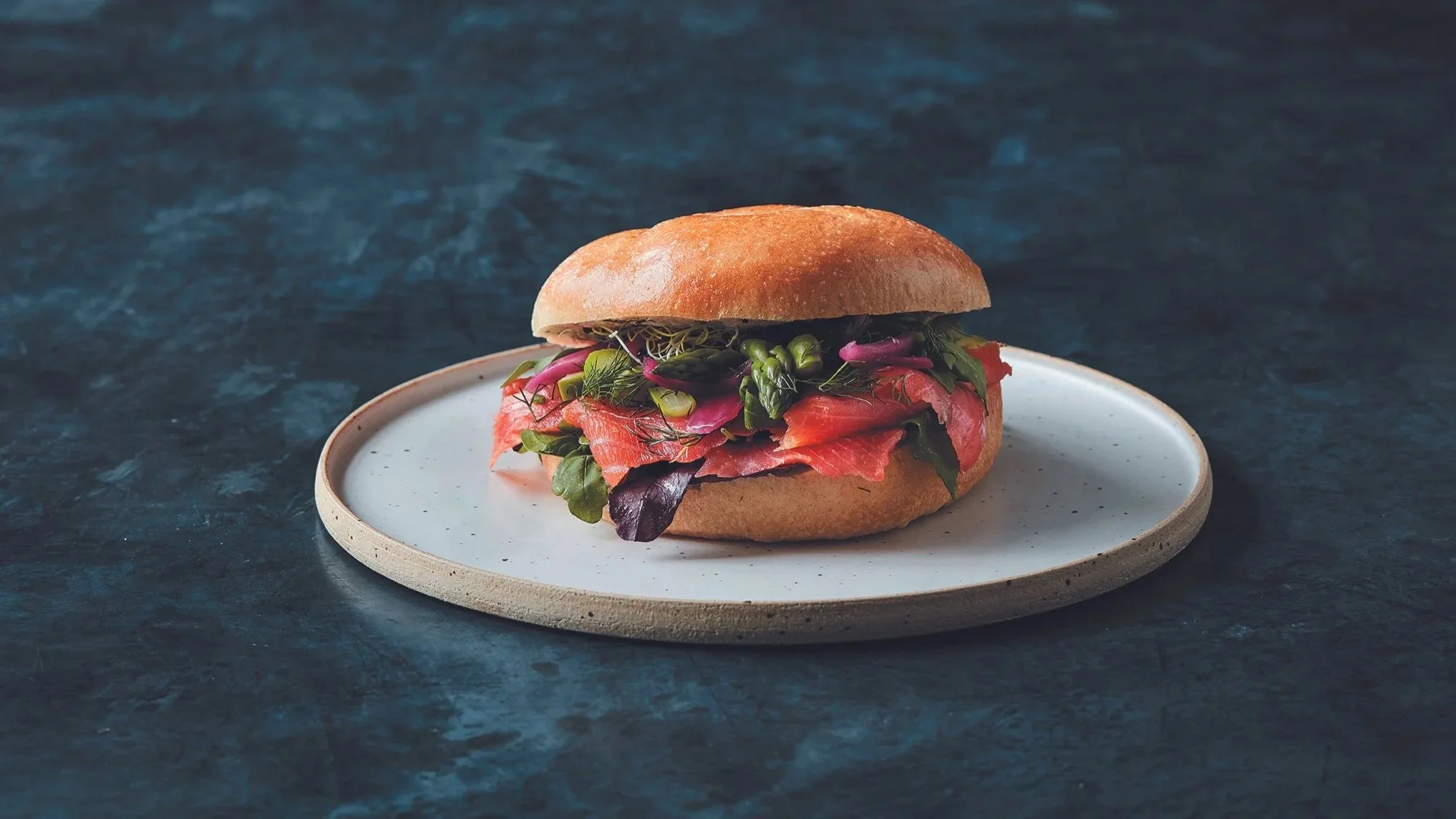 Hjemmelavet sandwich