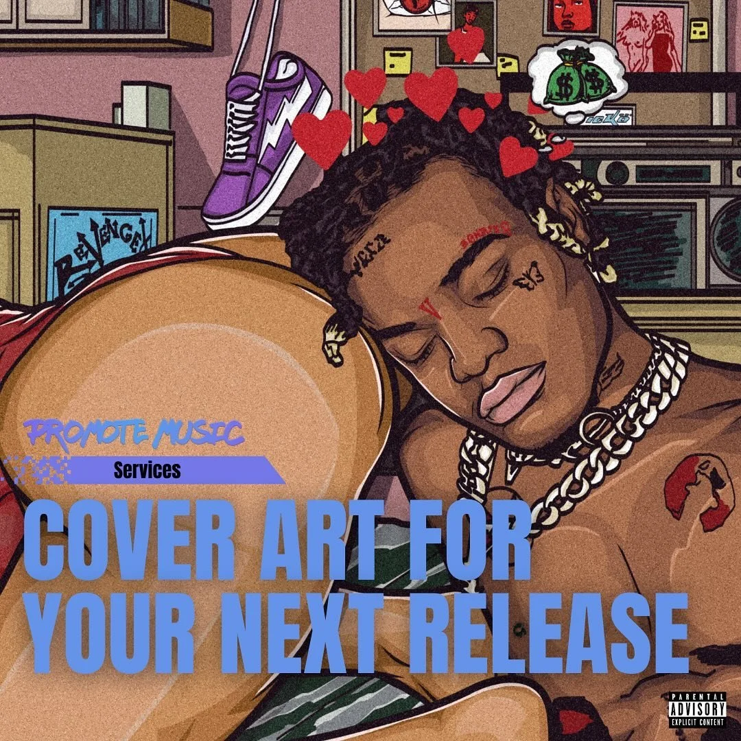 Pro Tip: Have memorable and high quality artwork 

We have various graphic designers that that can take your idea and turn it into a reality 

📲 Hit us up, let&rsquo;s get you right 

#PromoteMusic #Artwork #musicmarketing #coverartdesign #upcominga