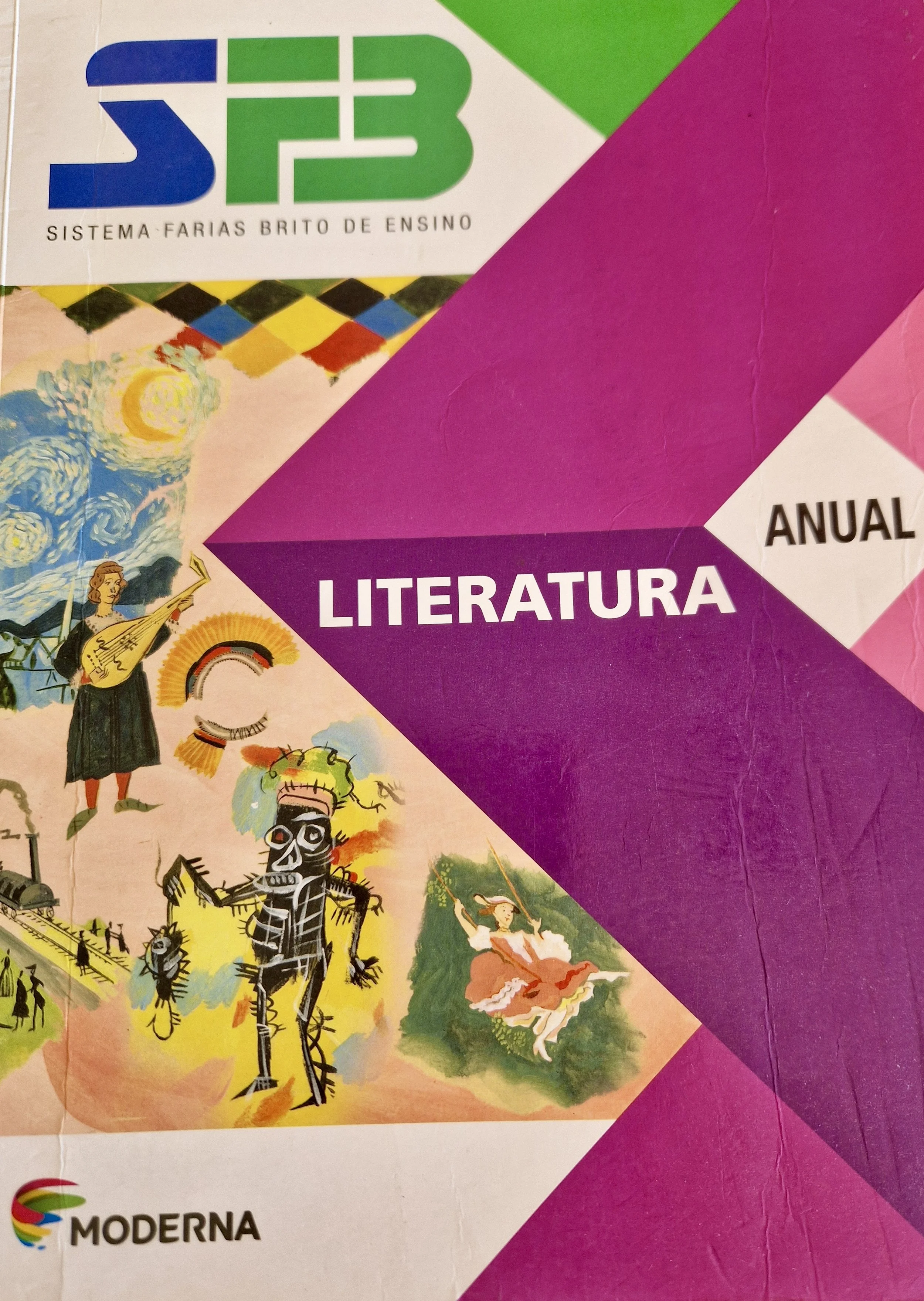 Christine Drummond featured in Brazilian high school educational material