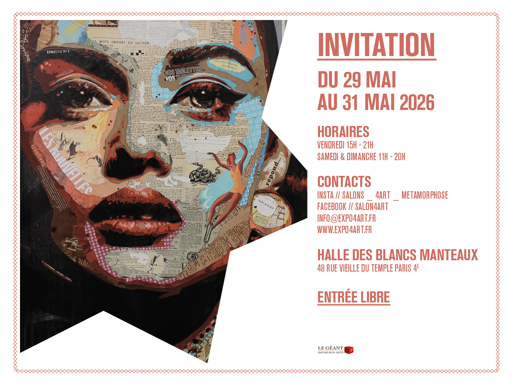 Christine Drummond upcoming Paris exhibition at Expo4Art Paris 2026 — Booth 41 at Halle des Blancs-Manteaux