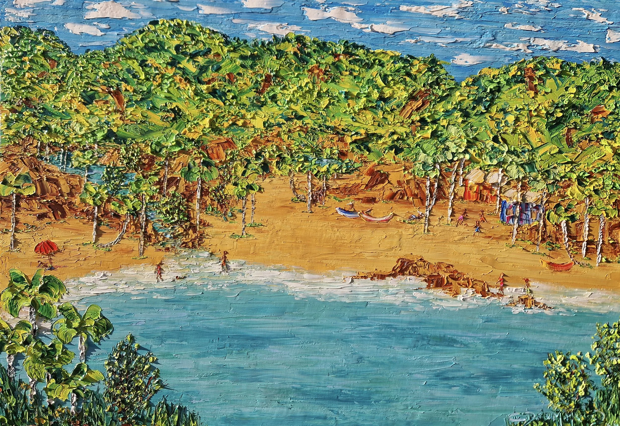 Paraíso Secreto 70 x 100 cm • 28 x 40 in