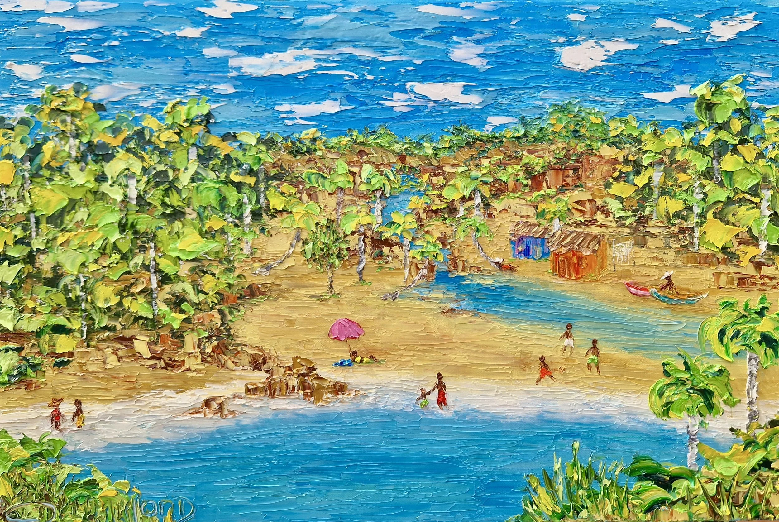 Vivendo no Paraíso 40 × 60 cm • 16 × 24 in