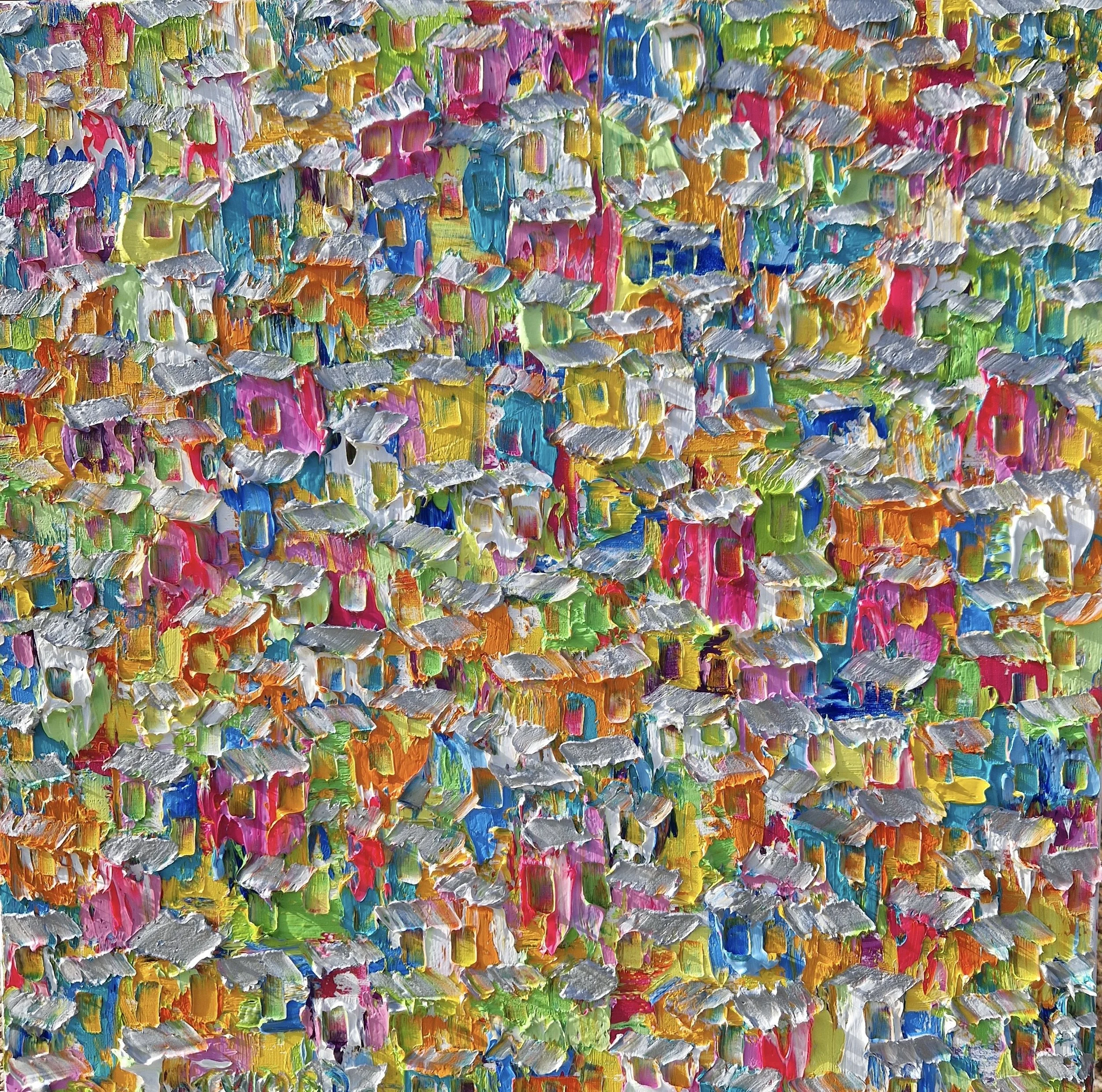 Favela Arco Iris 60 × 60 cm • 24 × 24 in