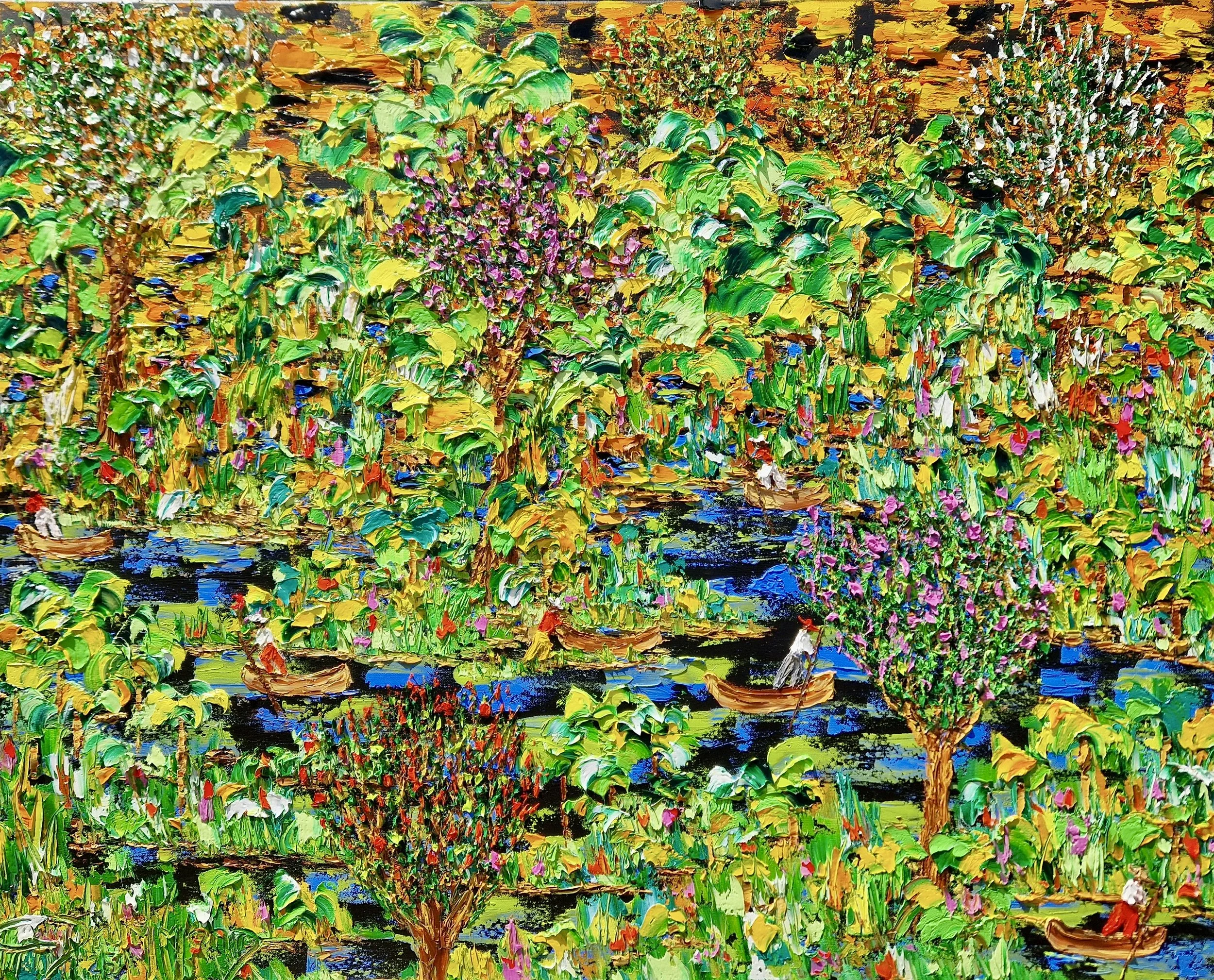Pantanal em Flor 80 × 100 cm • 32 × 40 in