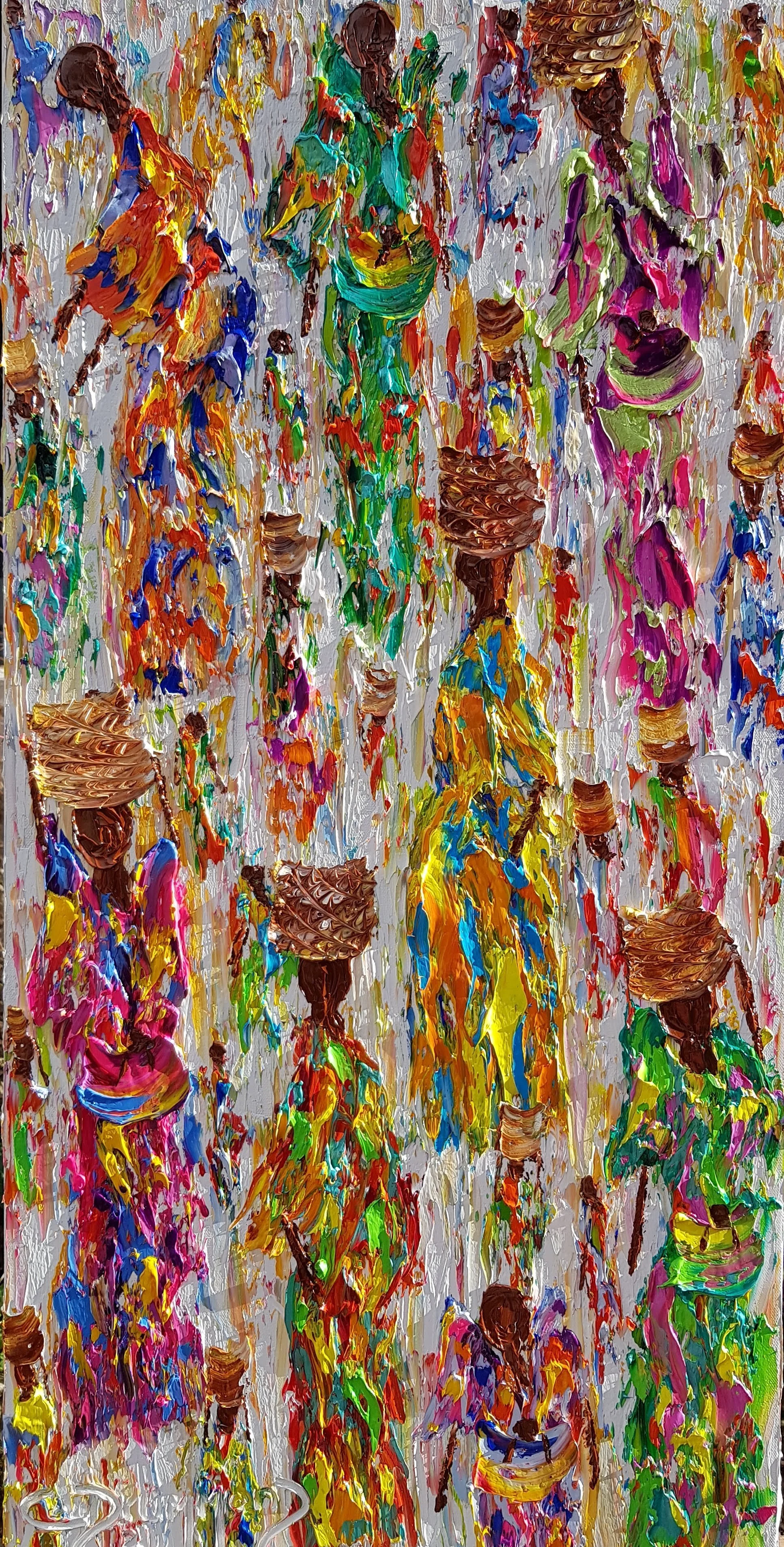 Tropical Beauty 90 × 45 cm • 36 × 18 in