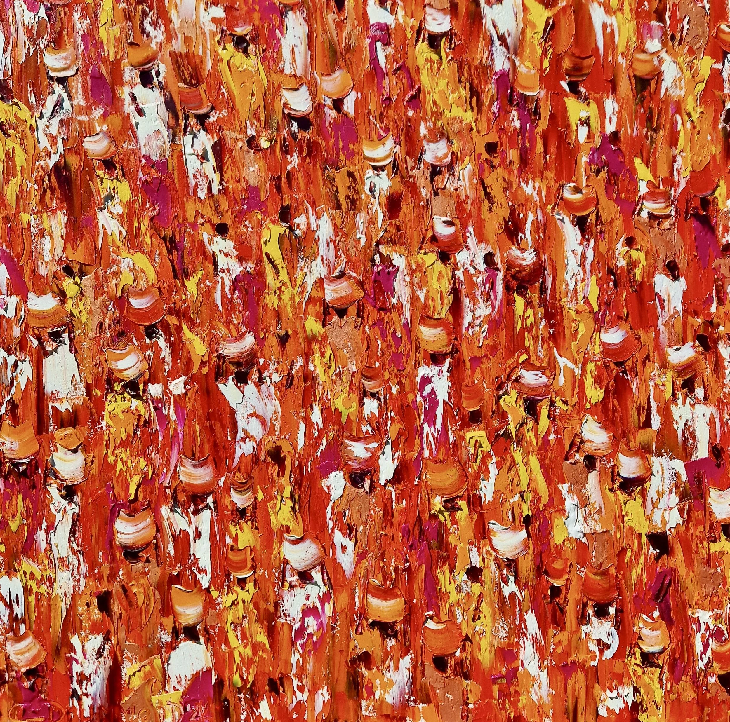 Tropical Paradise 90 × 90 cm • 36 × 36 in