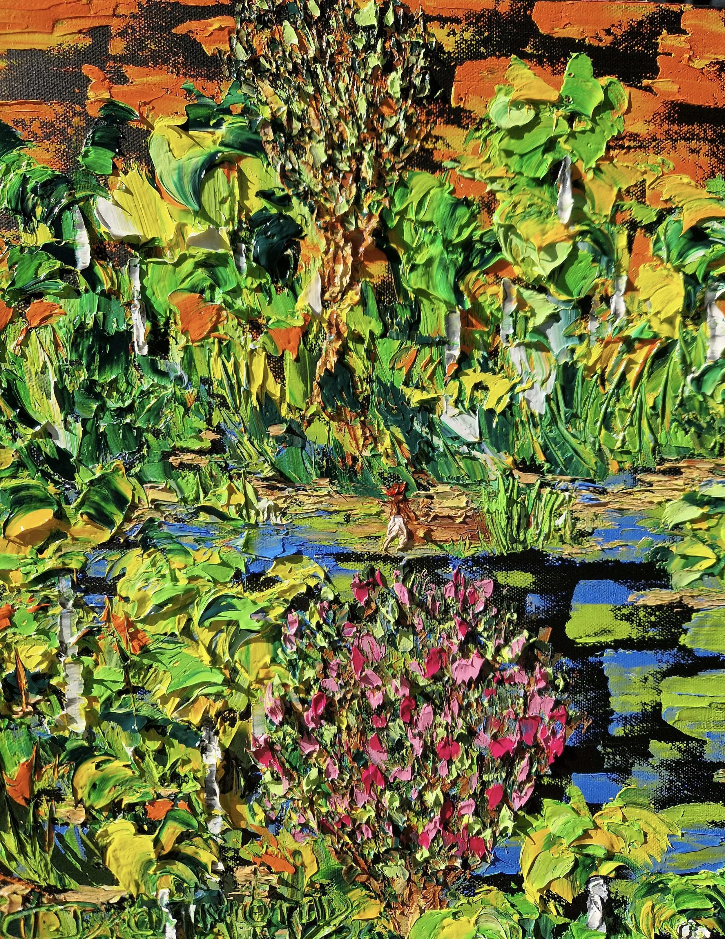 Detail of Encantos da Natureza showing lush Pantanal vegetation.