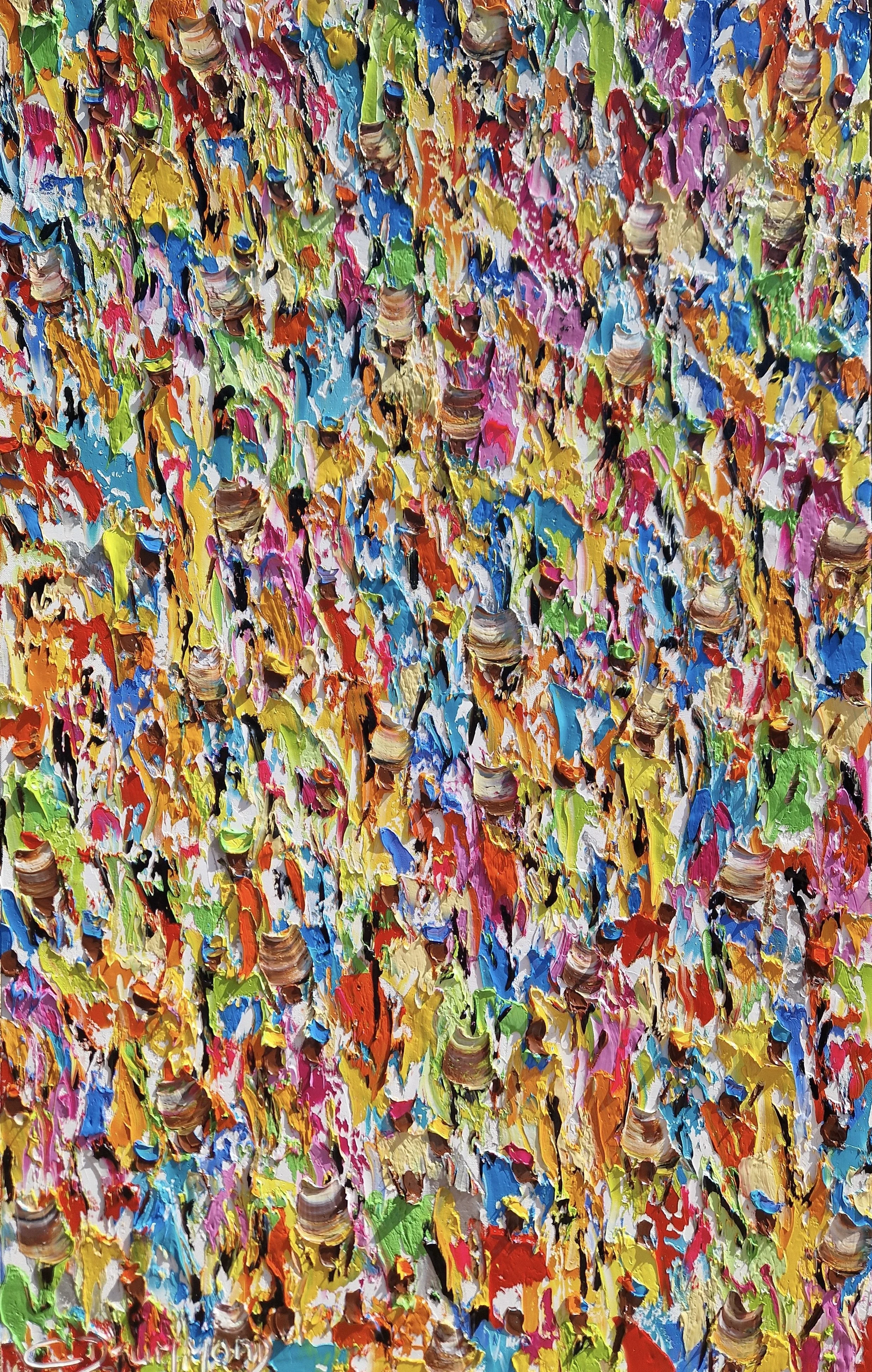 Mercado em Festa 120 × 76 cm • 48 × 30 in