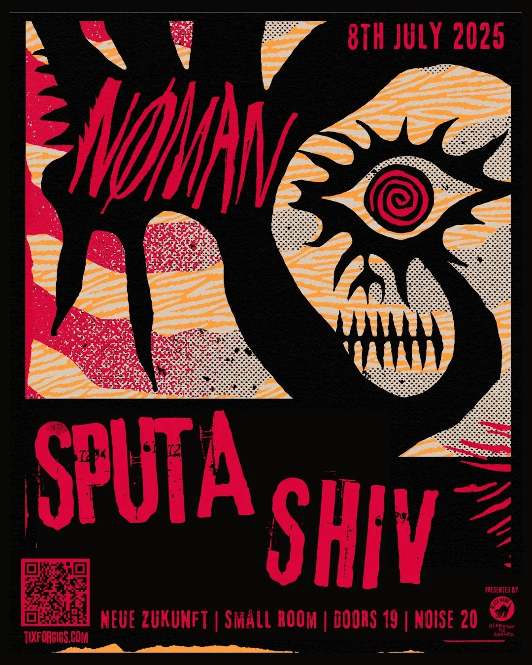 8TH JULY 2025
@neuezukunftstralau
(Alt-Stralau 68, 10245 Berlin)
TIX: TIXFORGIGS.COM (LINK IN BIO)

@nomanband
Washington D.C.&rsquo;s N&Oslash; MAN is a necessary and much-needed voice in modern hardcore. Formed in 2017, the four-piece punk band has