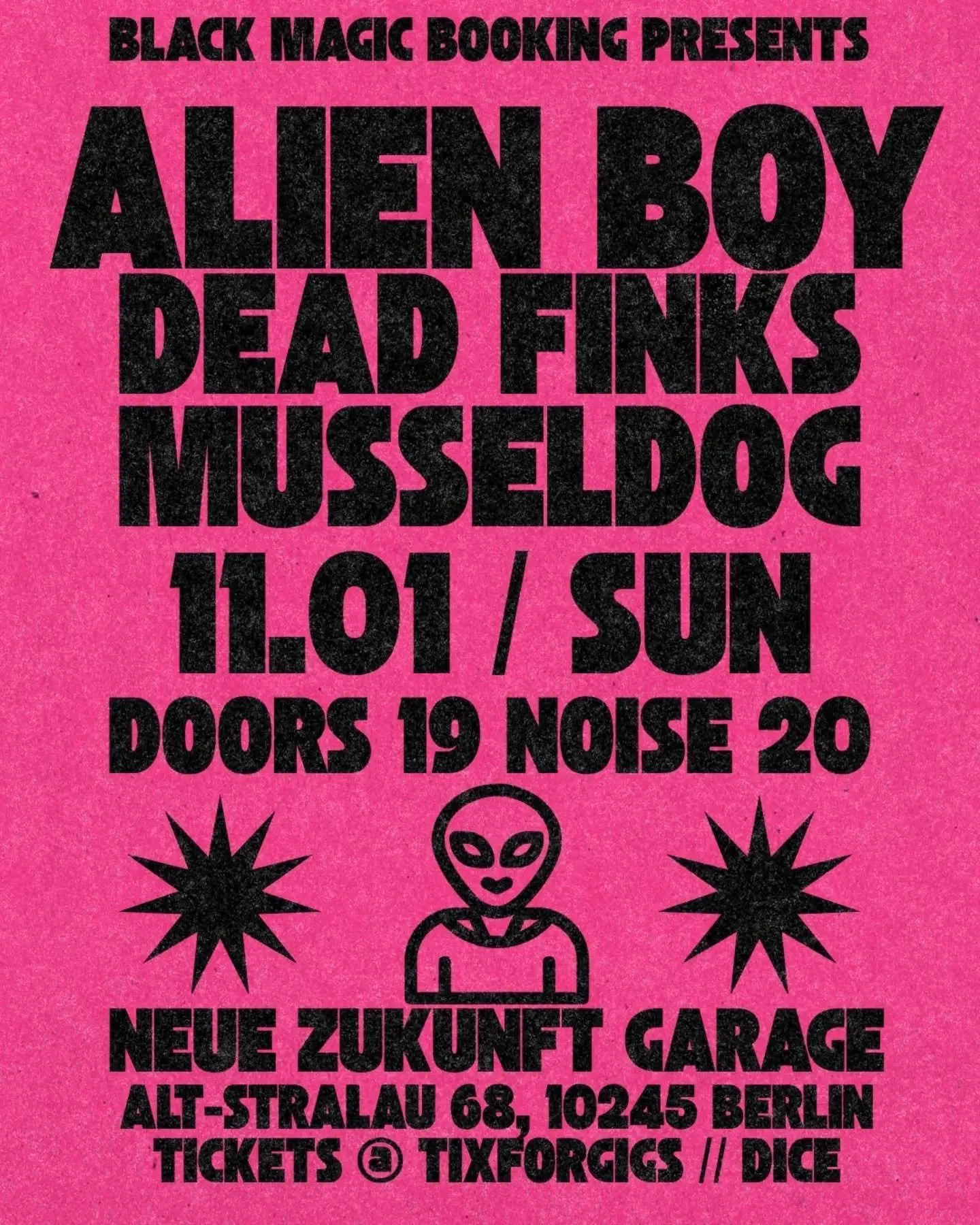 1ST NOVEMBER 2026
@neuezukunftstralau 
TIX: TIXFORGIGS &amp; DICE (LINK IN BIO)

Formed in the Portland underground by songwriter Sonia Weber, @alienboypdx crafts a massive, widescreen sound that fuses the raw energy of PNW punk with the lush, toweri