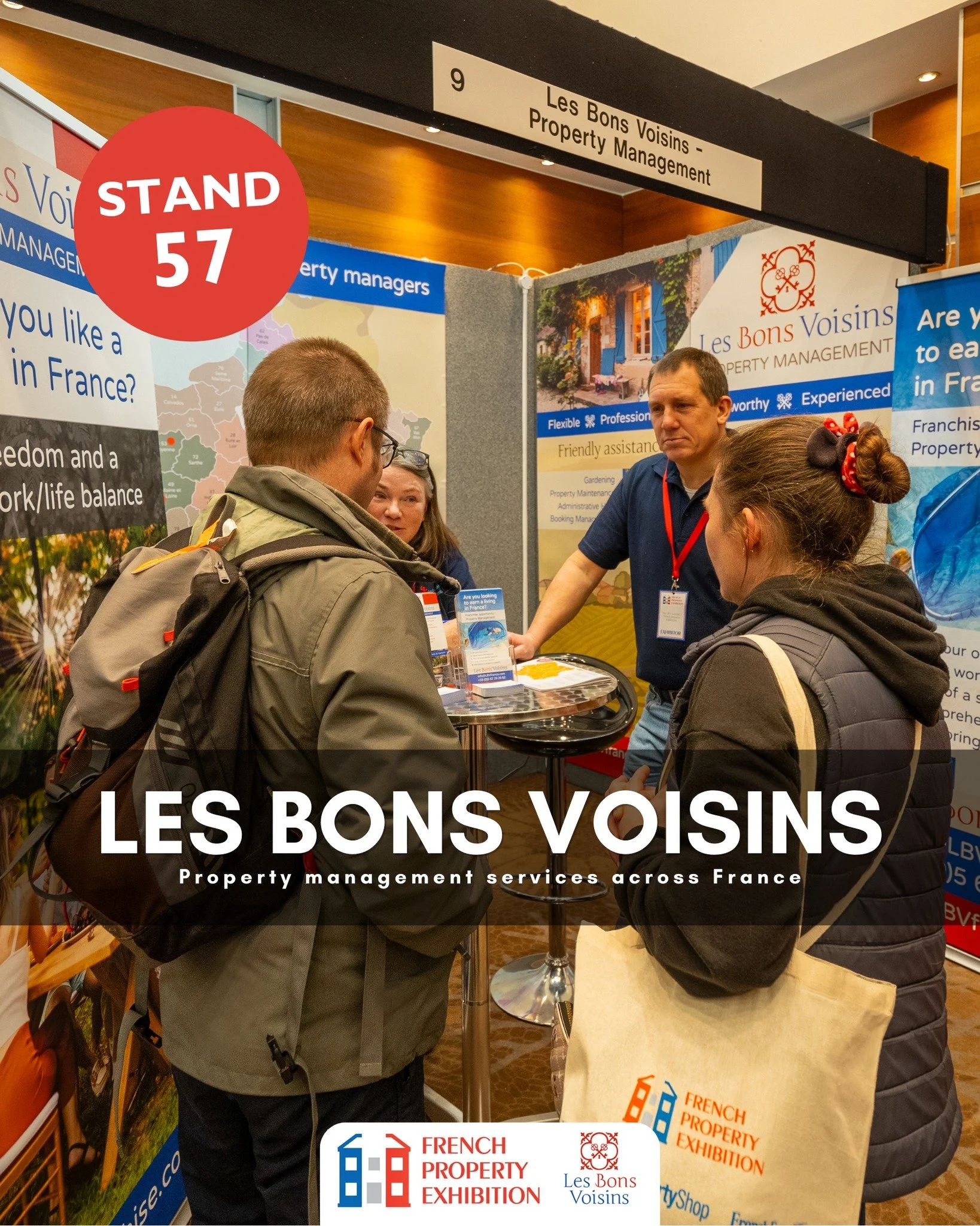🇫🇷 Moving to France and wondering how you&rsquo;ll manage your property, or what work might look like once you arrive?

We&rsquo;re delighted to share that Les Bons Voisins will be joining us at the French Property Exhibition.

Specialising in prop