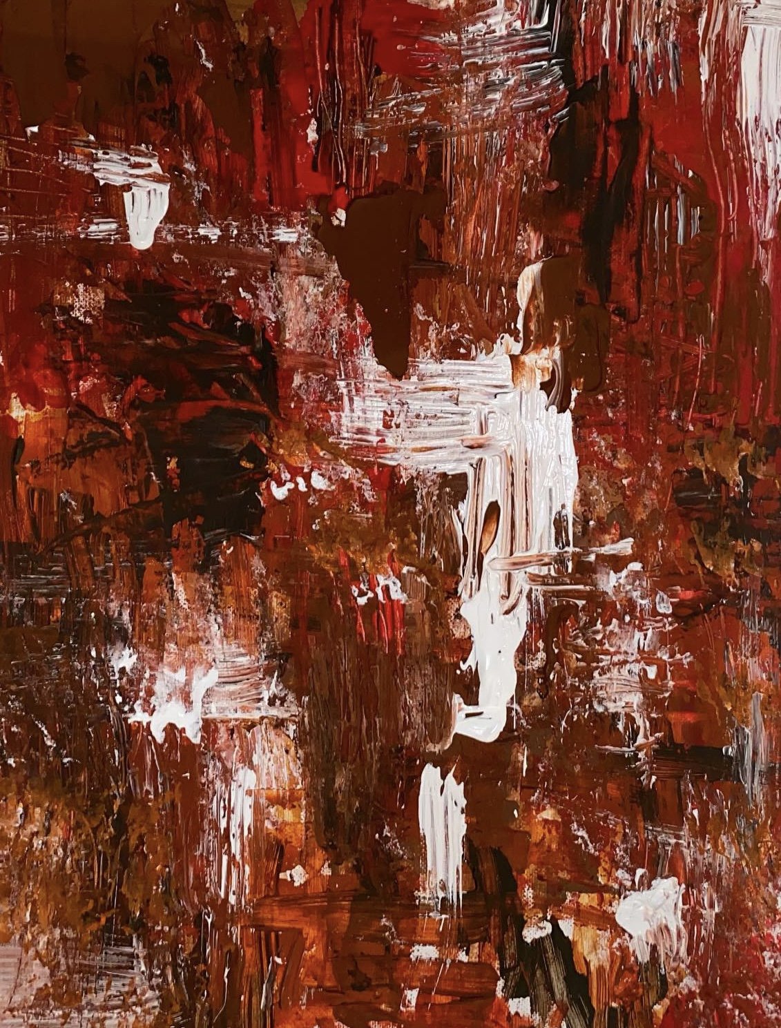 Red Abstract 1