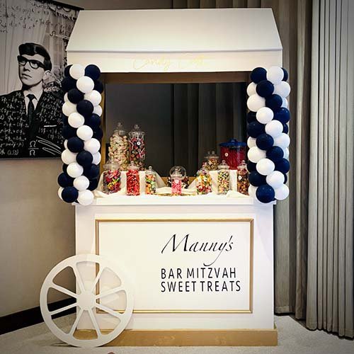 Candy and Prosecco Carts