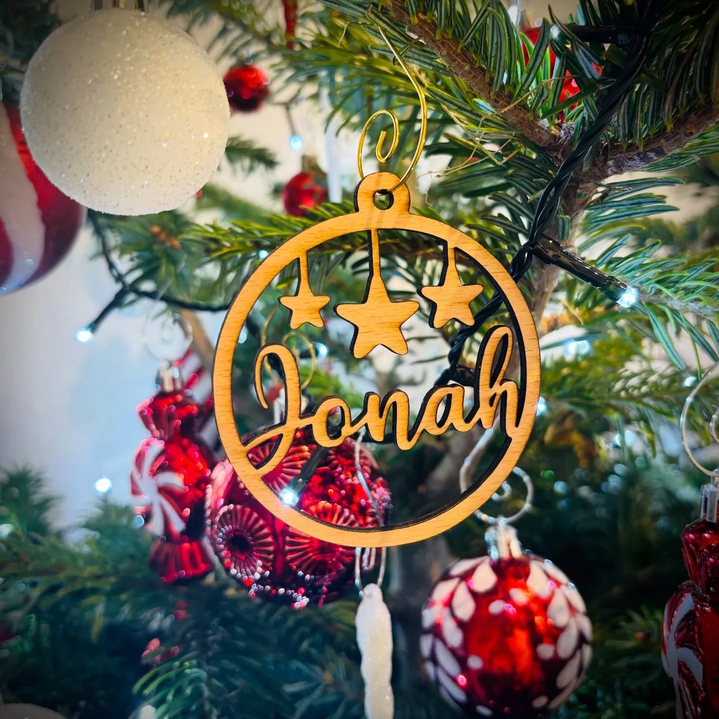 Not event hire but I also own a wood business and I&rsquo;m making these little Christmas decorations! 🥰 

If anyone would like any please message me. You can have any name or even animals or anything you like (as long as I can do it!) 😬 

#wood #l