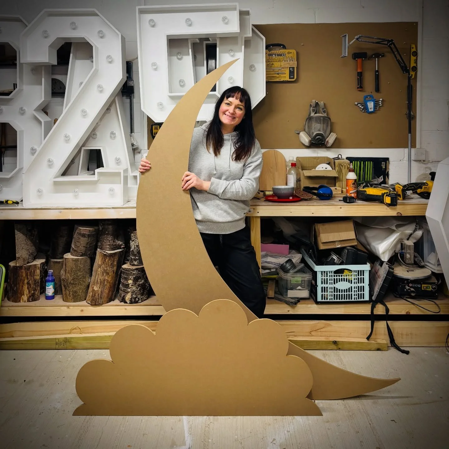 I am in the middle of making another beautiful prop to add to your little one&rsquo;s birthday set ups such as &ldquo;To the moon and back&rdquo; etc. My first booking with it is in a new weeks! This will also be perfect for baby showers as well.. &l