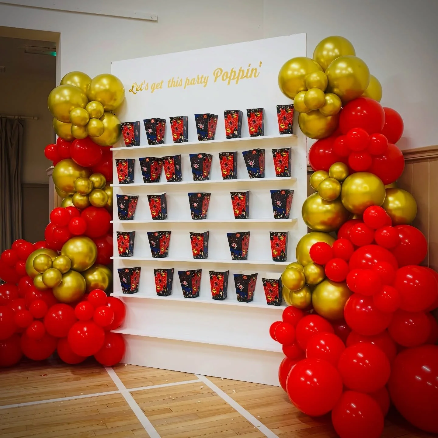 Our #popcorn wall is a popular choice for any event! The best thing is, it&rsquo;s not just for Popcorn! This wall can be used as a snack wall for anything! Mix it up with half food half drinks if you like!

You can also personalised the writing at t