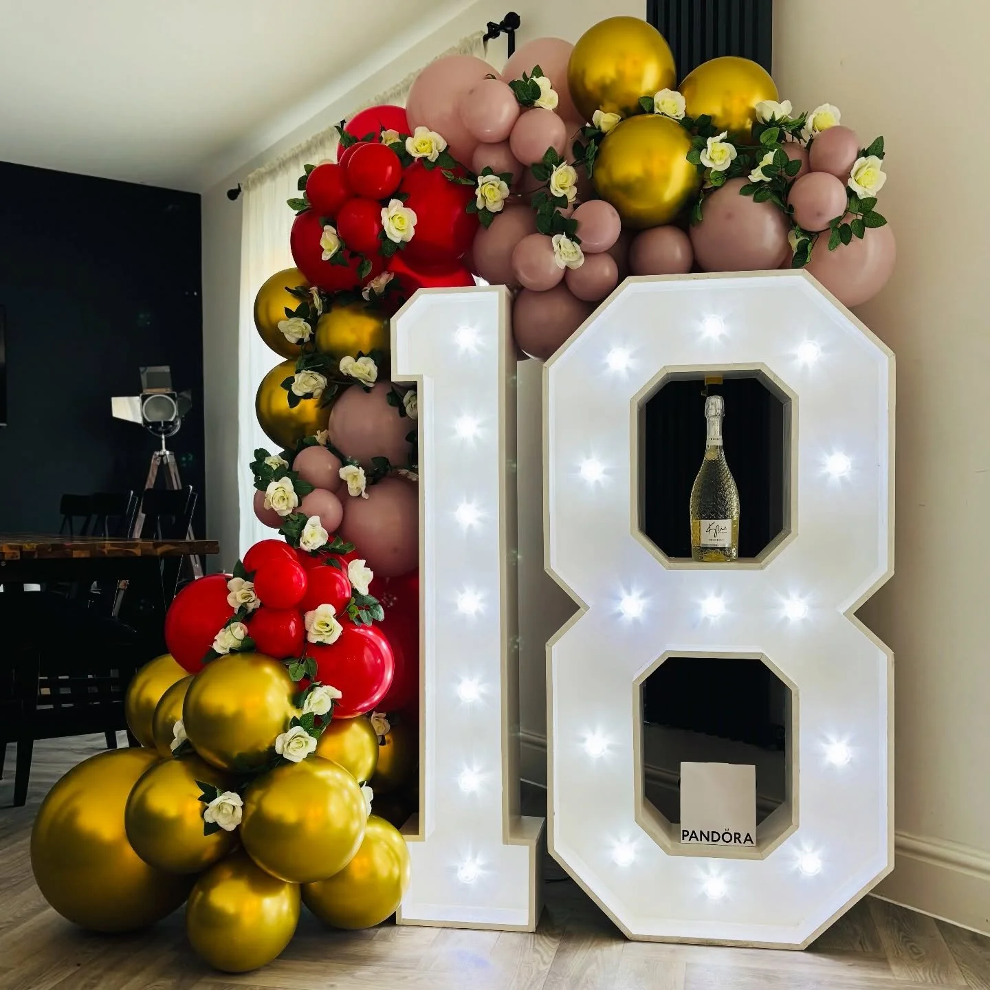 A very happy 18th birthday to my step daughter, Brooke! Obviously I had to do a display for her! 😍😍

#eventhire #lightupnumbers #birthdaypartydecor #birthdaygirl