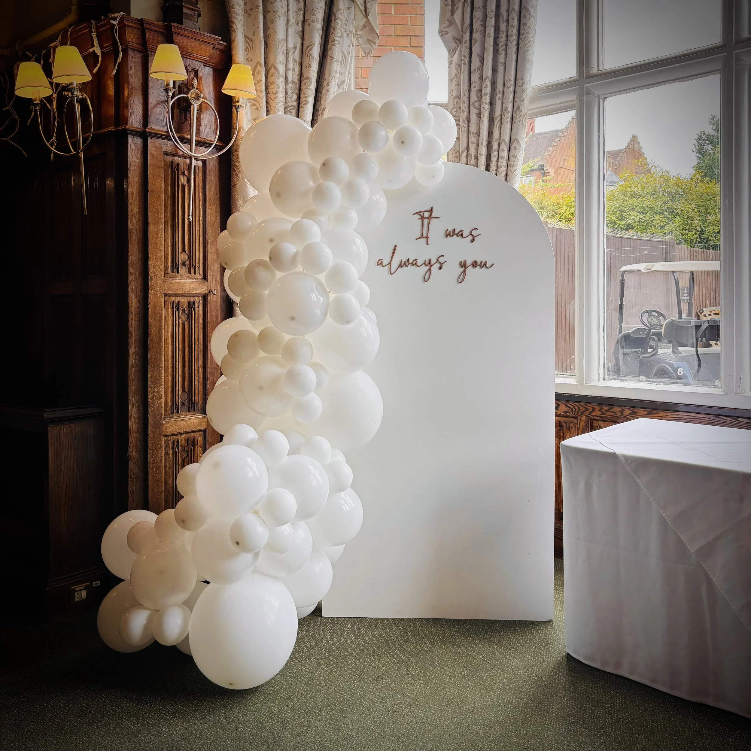 Wedding Backdrops and Balloon Arch