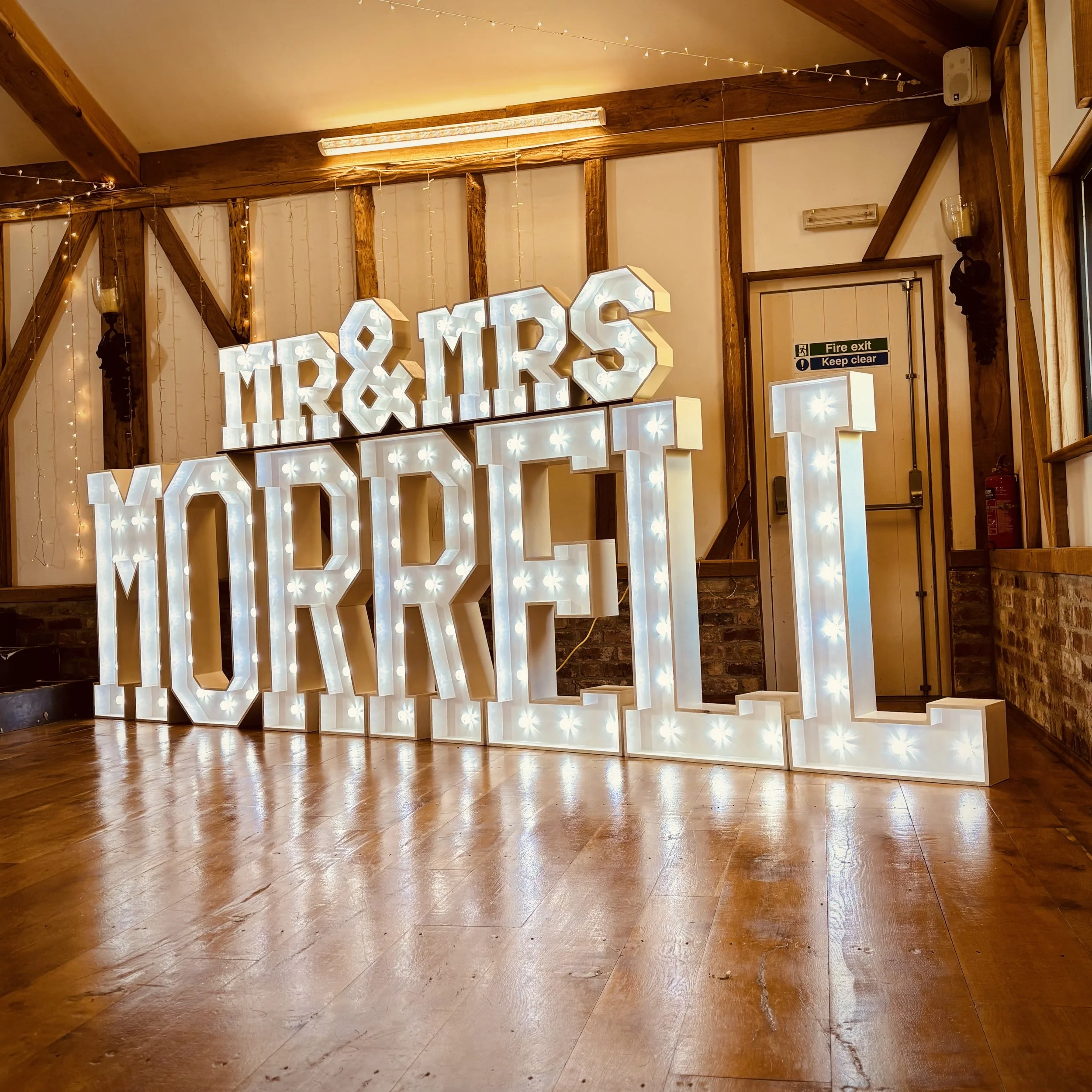 Your name in lights! (Most popular!)