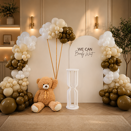Baby Shower display with balloon decoration
