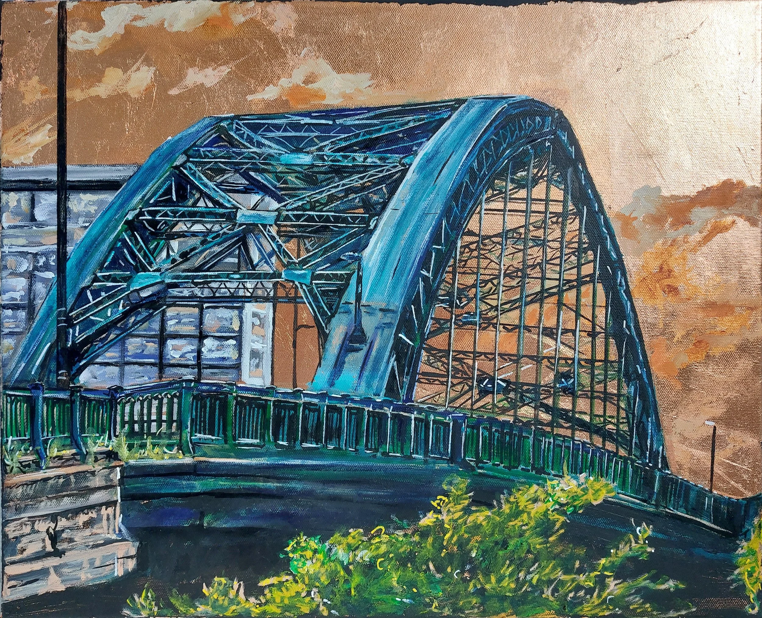 Wearmouth Bridge on Copper Leaf 2024