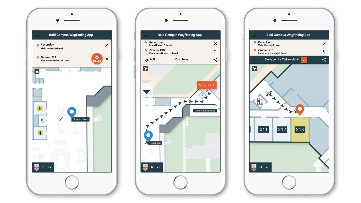 easyGuide mobile Screenshot - Bold Campus