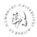 Das Logo der Humboldt-Universität zu Berlin mit zwei stilisierten Profilen von Menschen und dem Schriftzug im Kreis.