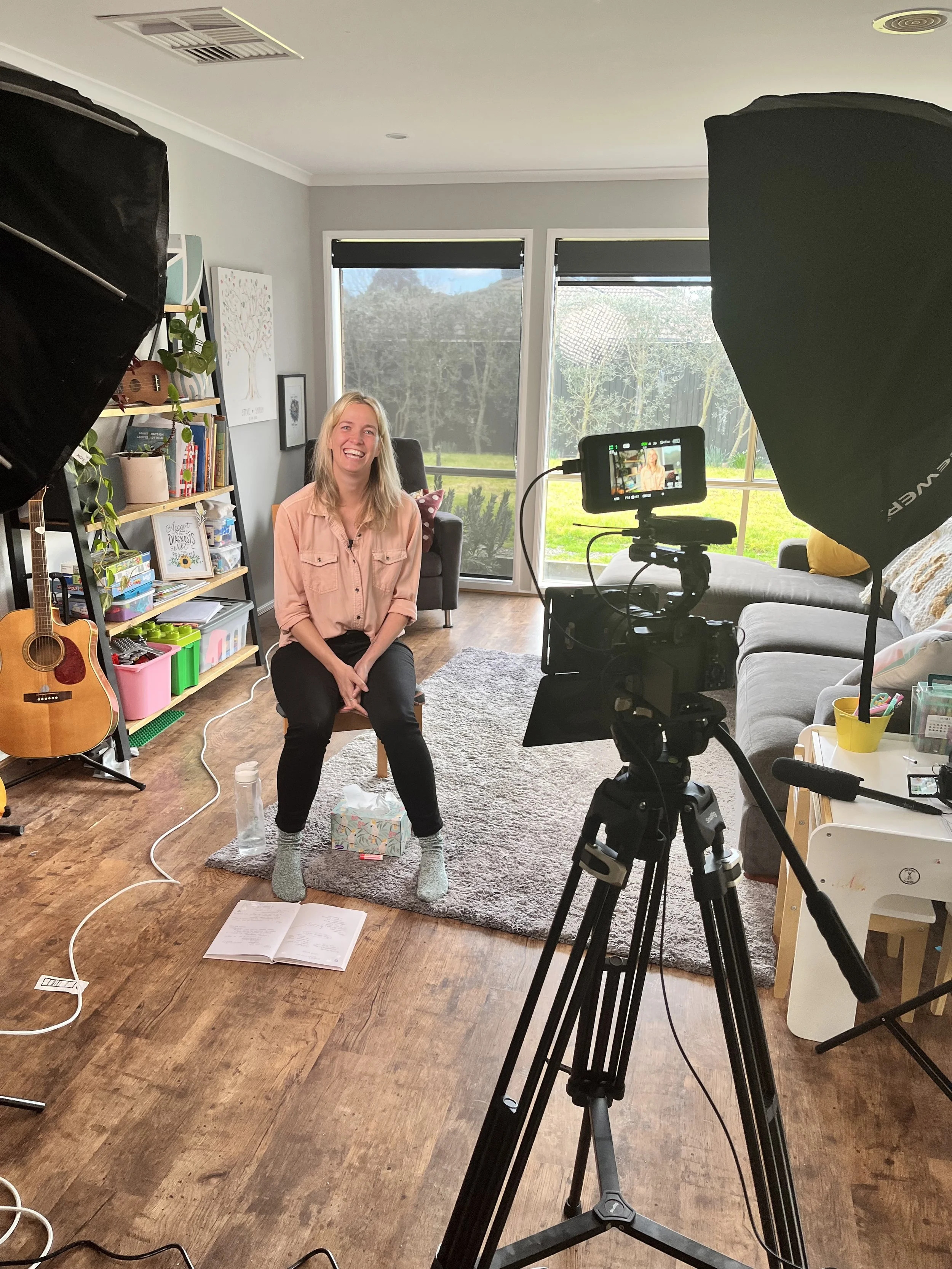 Behind-the-scenes with our free life story film winner Sarah Kelly