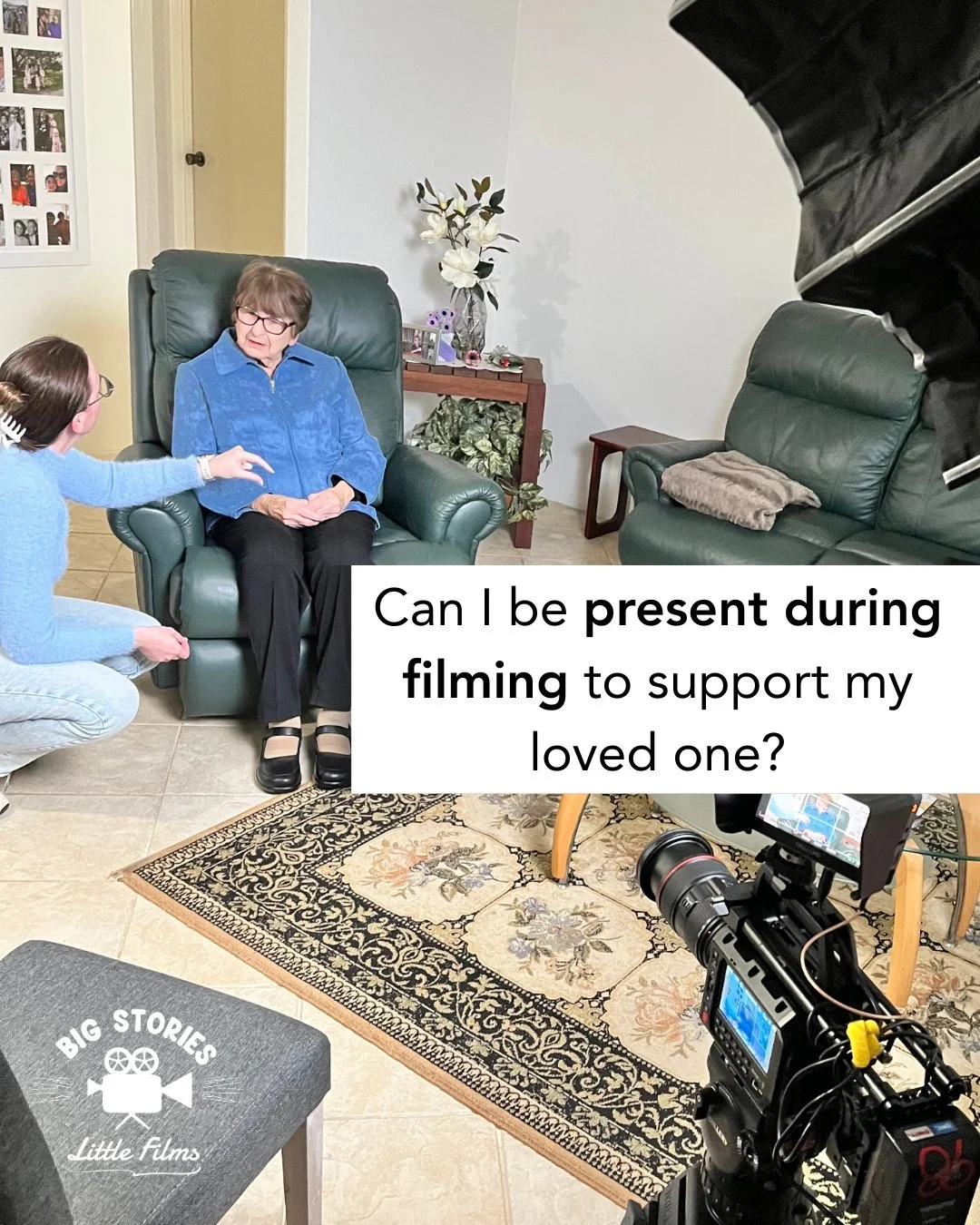 Tell your life story on film with family by your side