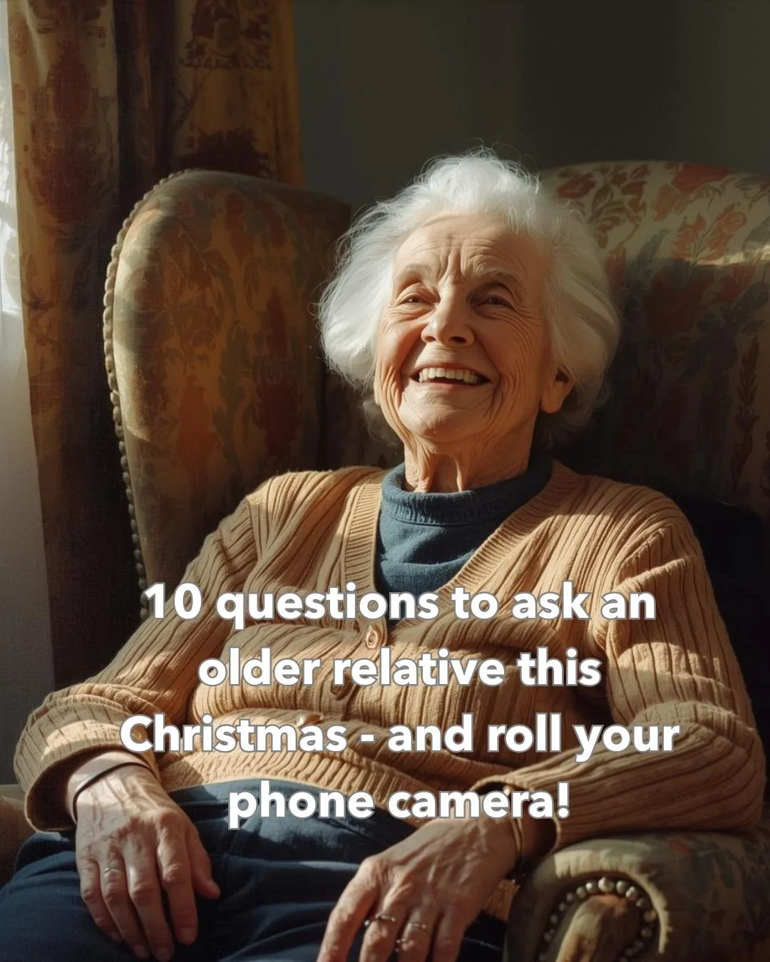 10 Questions to Ask an Older Relative this Christmas
