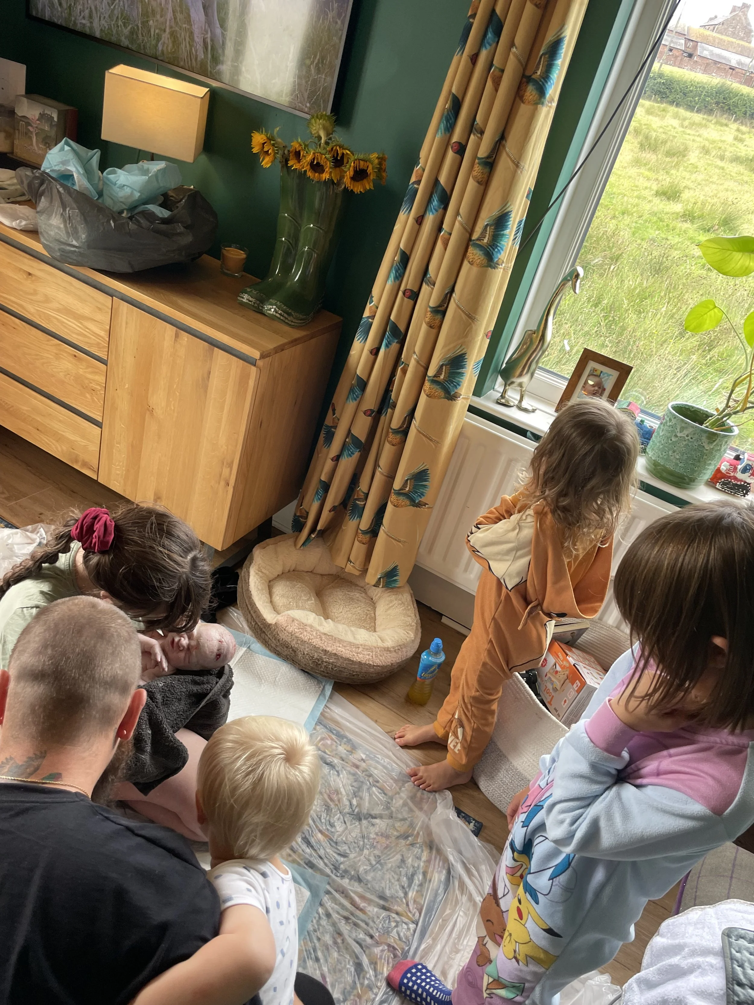 Home birth care. Water birth. Private independent Midwife.