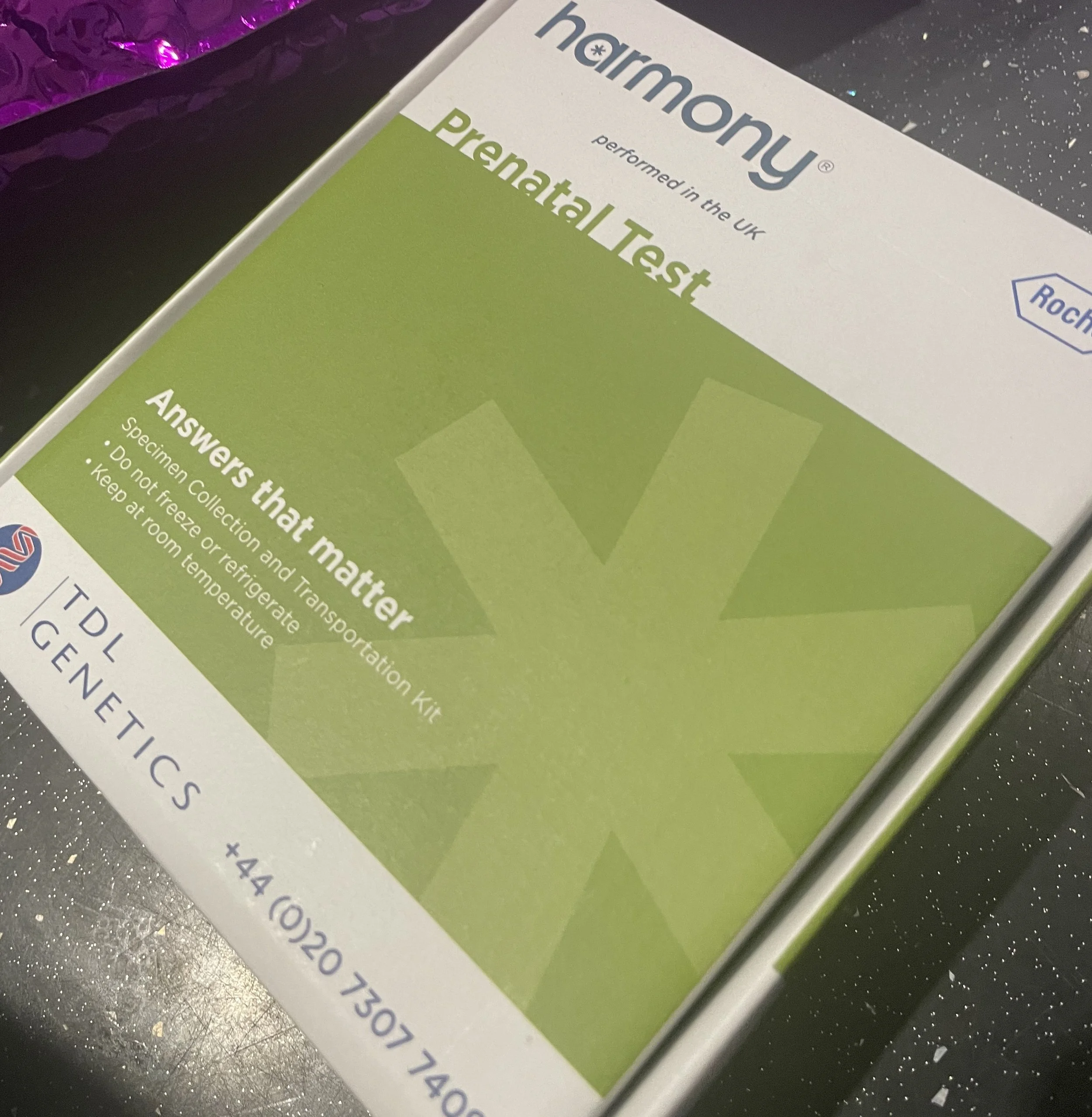 Private blood tests. NIPT. Harmony test