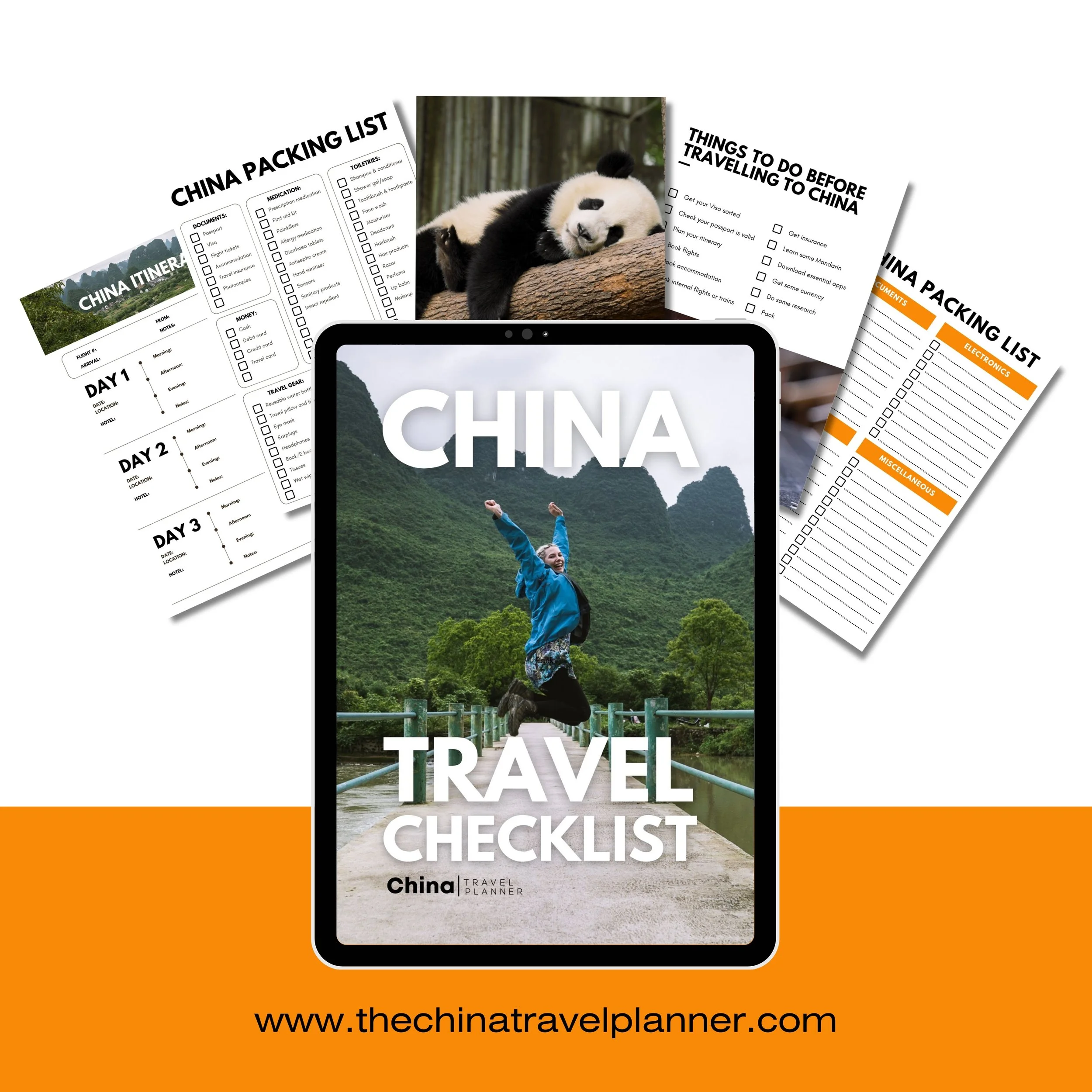 China Travel Checklist