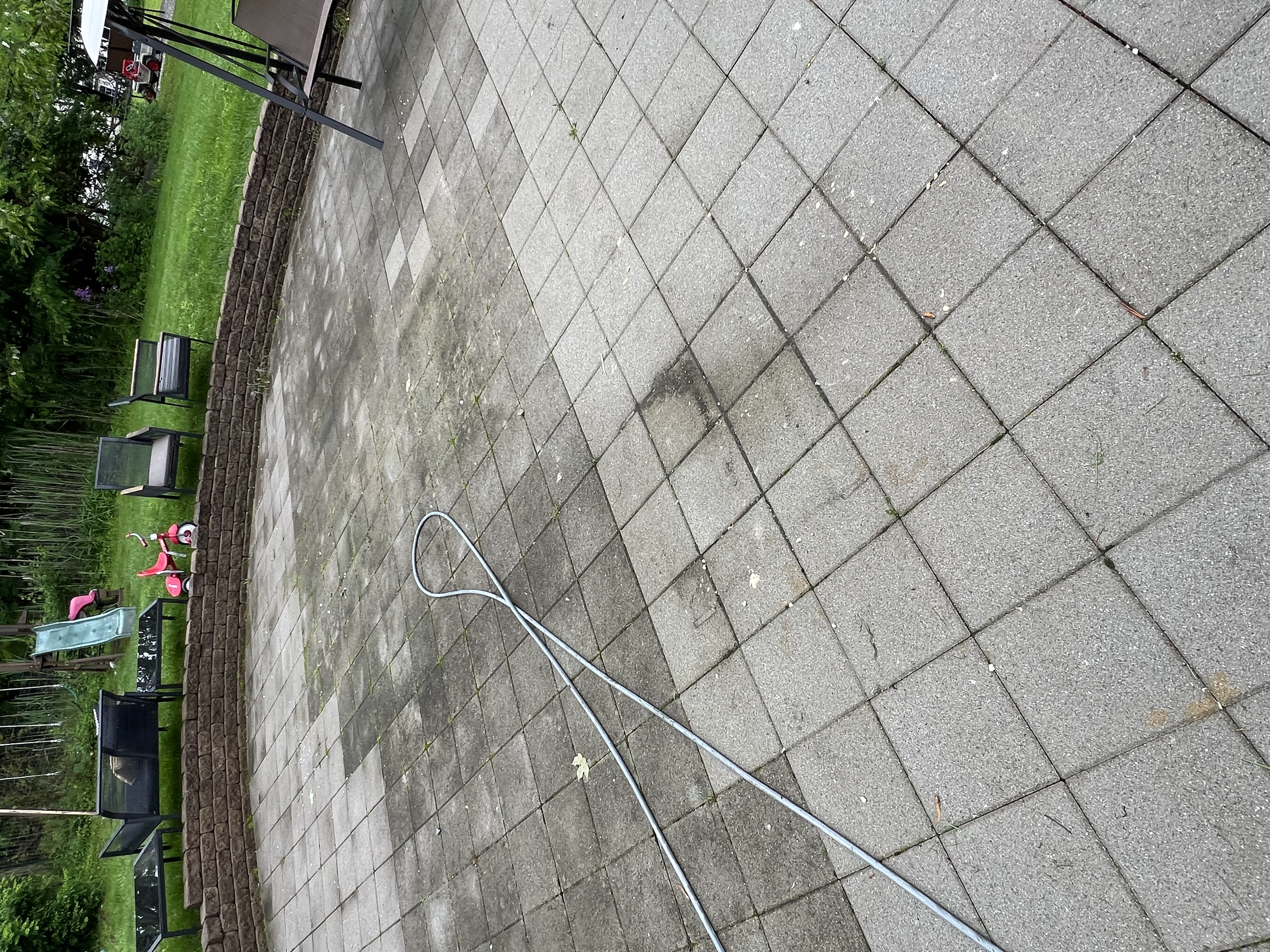 Our professional paver cleaning services restore patios, walkways, and driveways by removing built-up dirt, moss, algae, and stains. Using safe power washing and soft washing methods, we bring pavers back to their original color. 