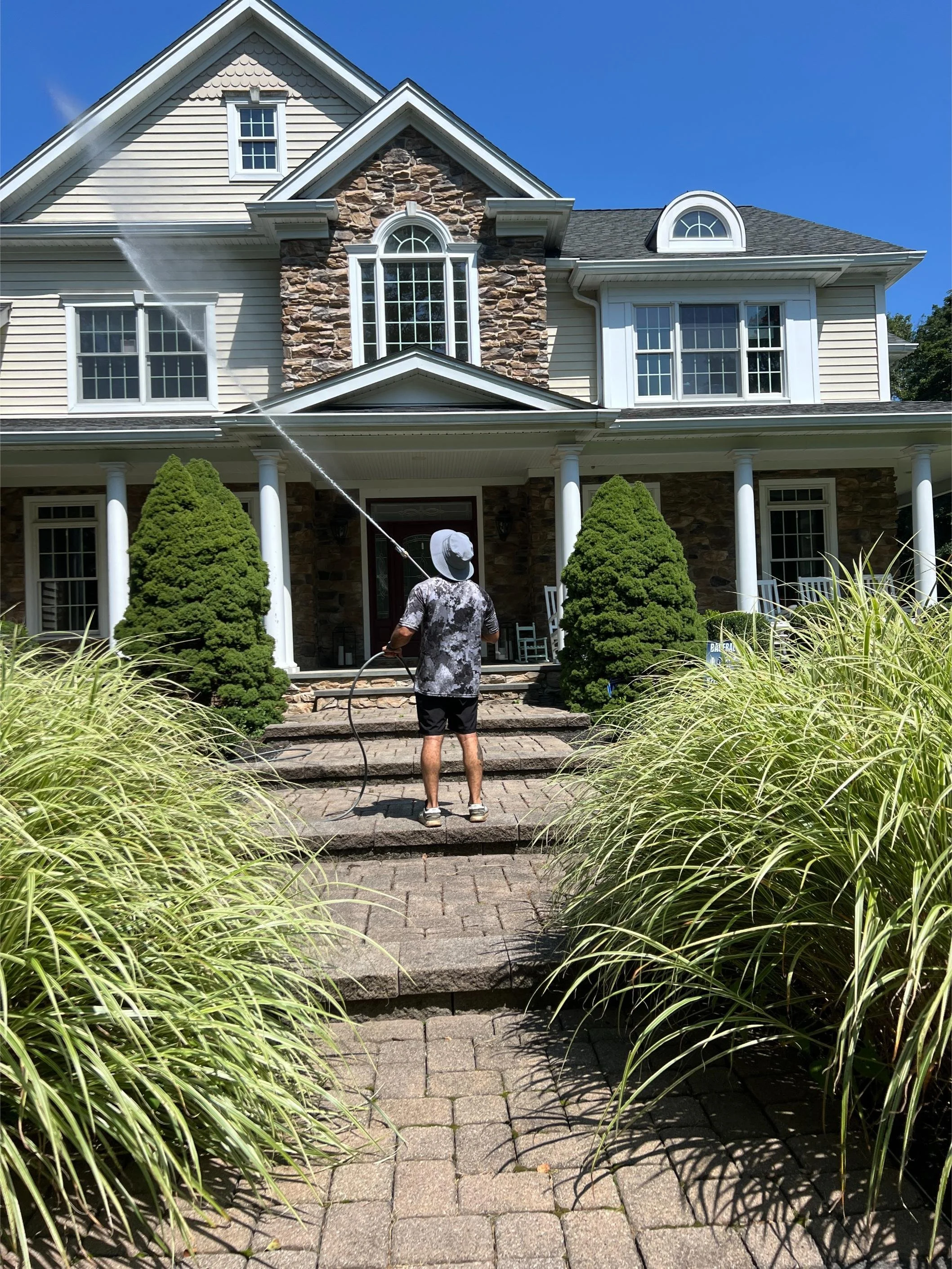 power washing