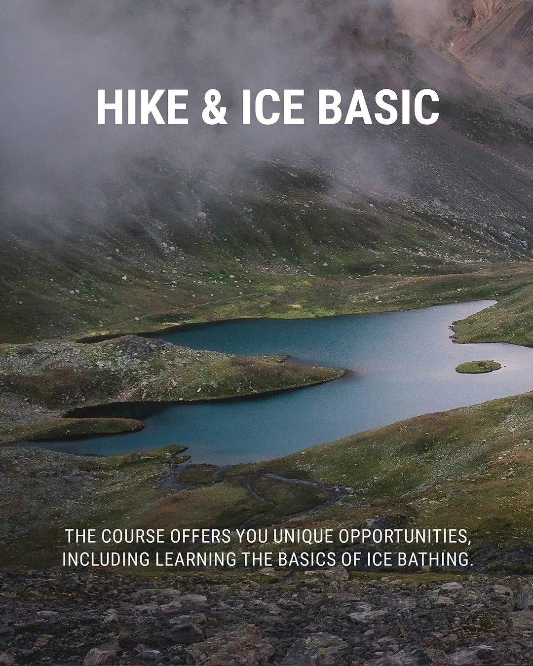❄️🥾 HIKE &amp; ICE BASIC 🥾❄️

Step away from everyday distractions and into the calm of the mountains to experience a mindful day in the Swiss Alps in #Davos ! 🌿

Hike with @blumundweg  through breathtaking alpine scenery to a crystal-clear mounta
