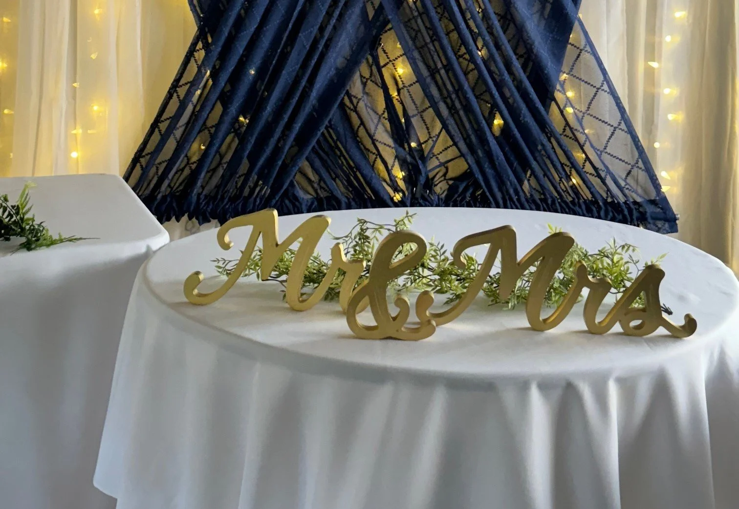 Mr. & Mrs. Gold Blocks