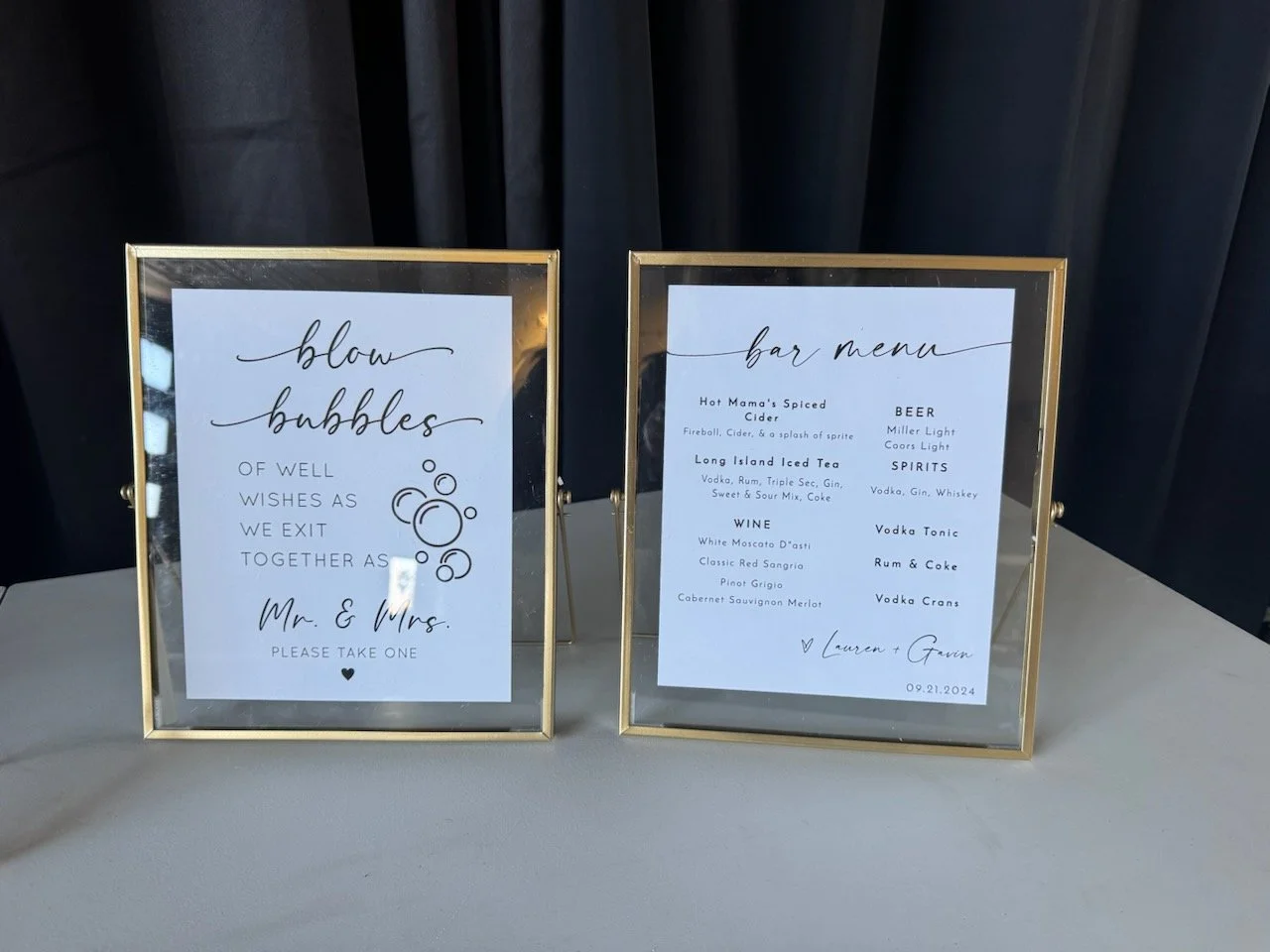 Gold Photo Frames