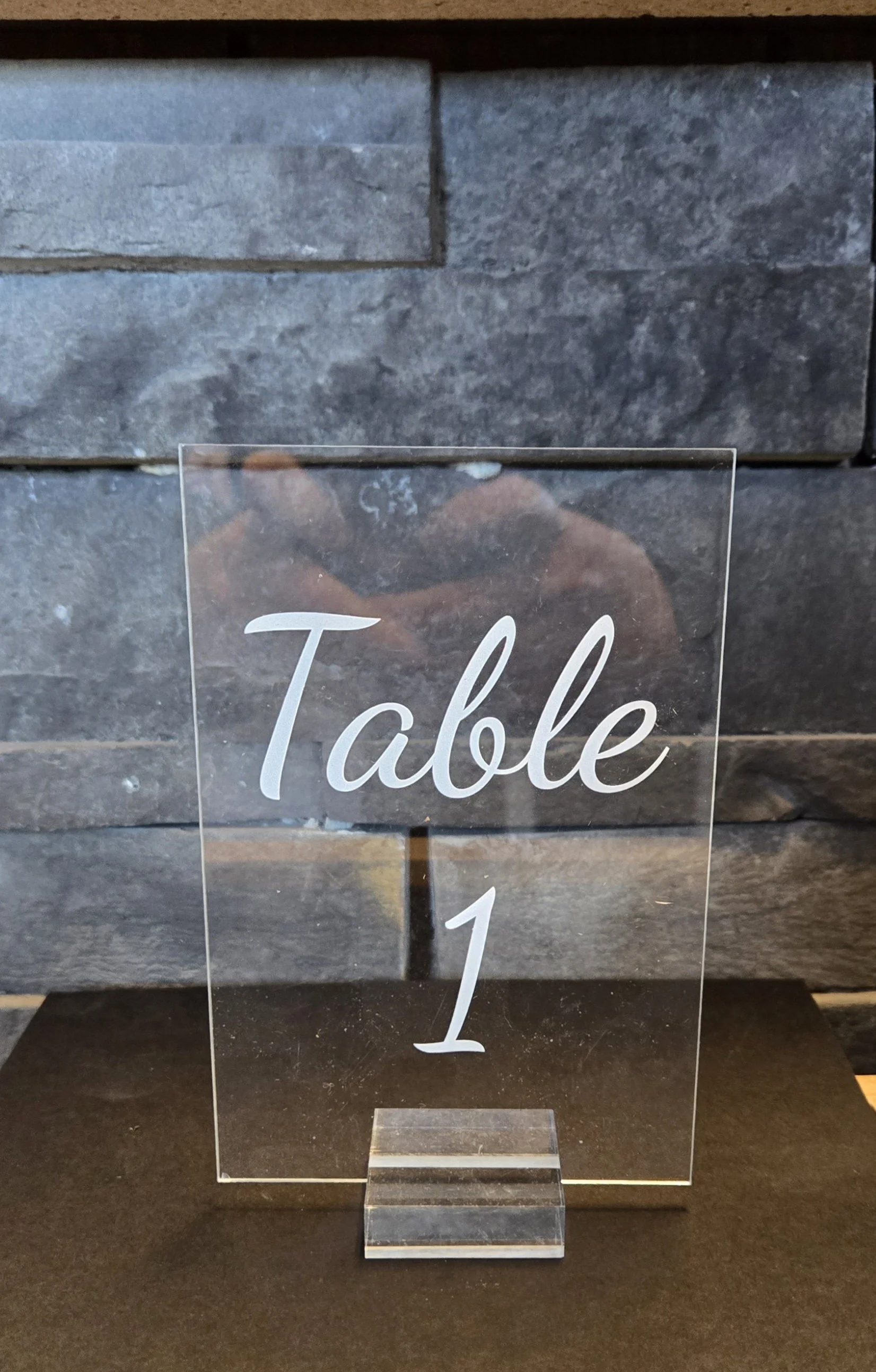 Table Plaque 2